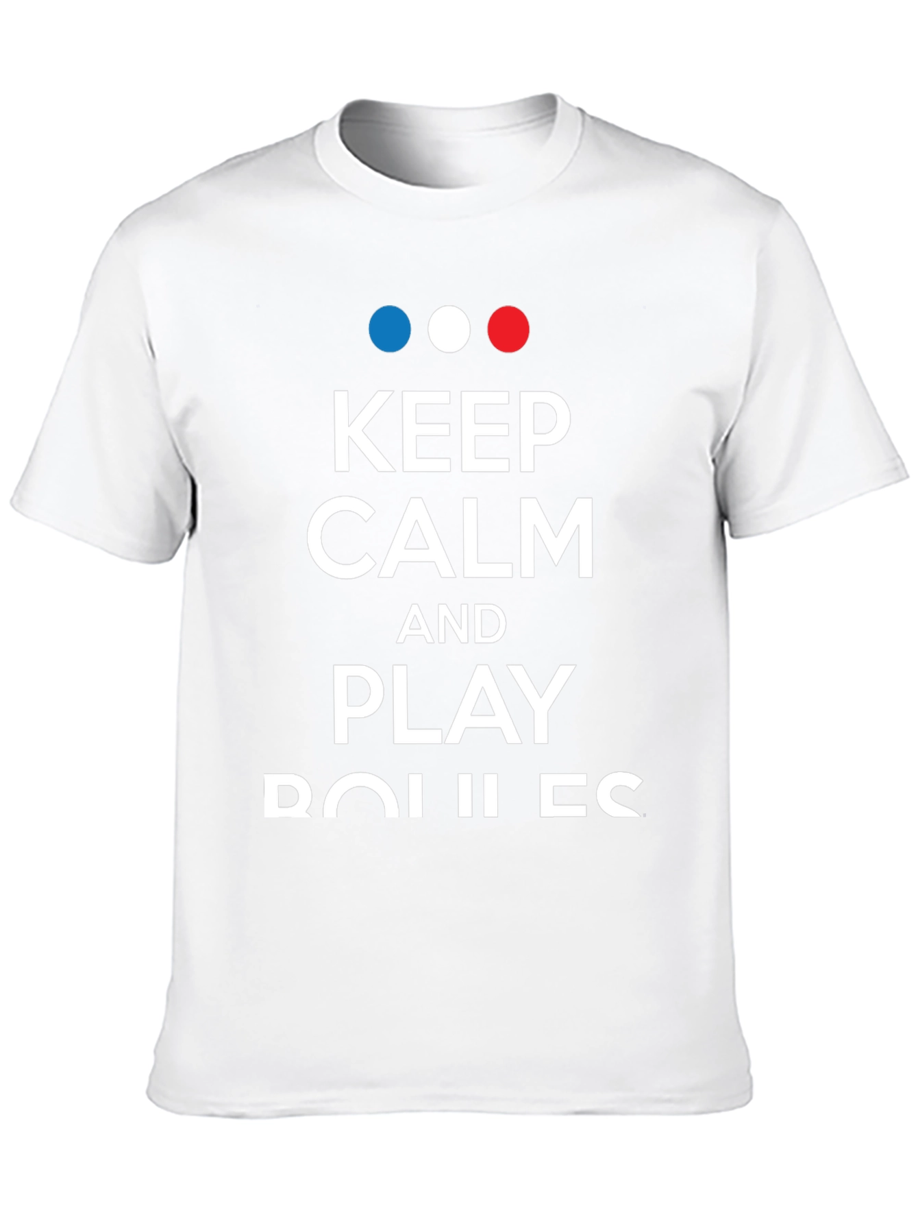 Keep Calm and Play Boules T-Shirt - Black