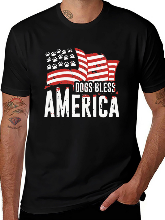 Dogs Bless America T-Shirt
