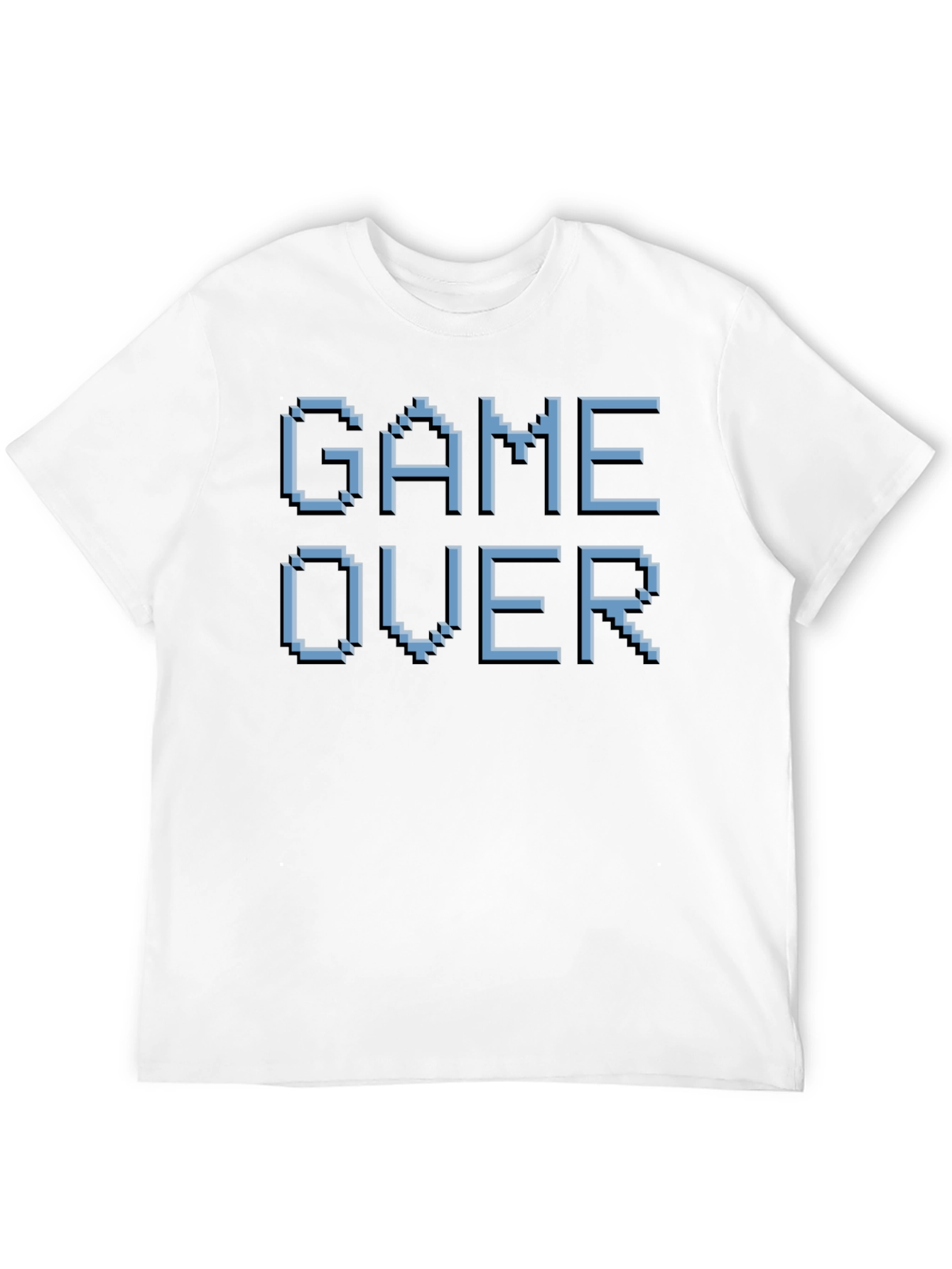 Game Over Pixel Art T-Shirt - Retro Gaming Style
