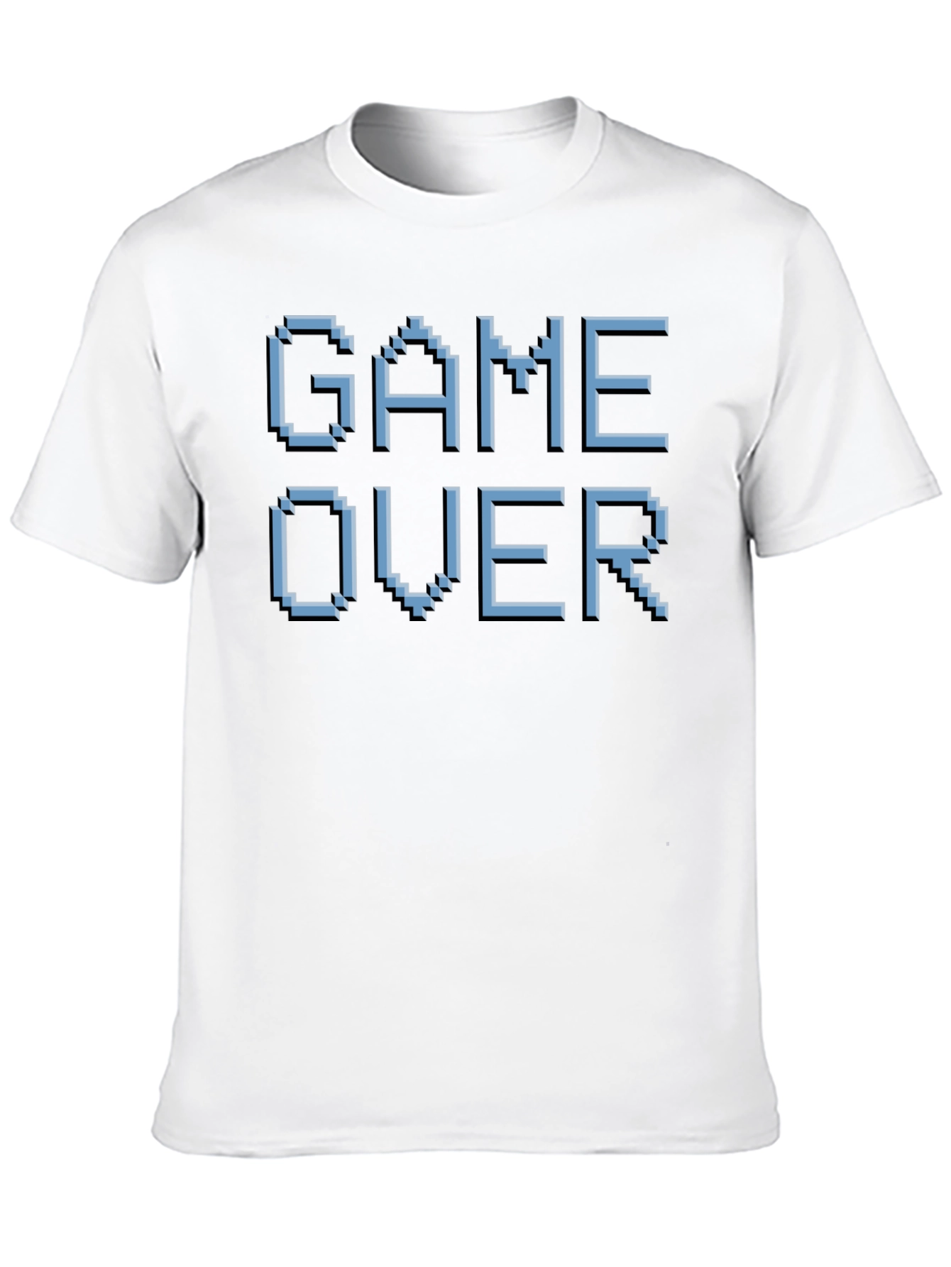 Game Over Pixel Art T-Shirt - Retro Gaming Style