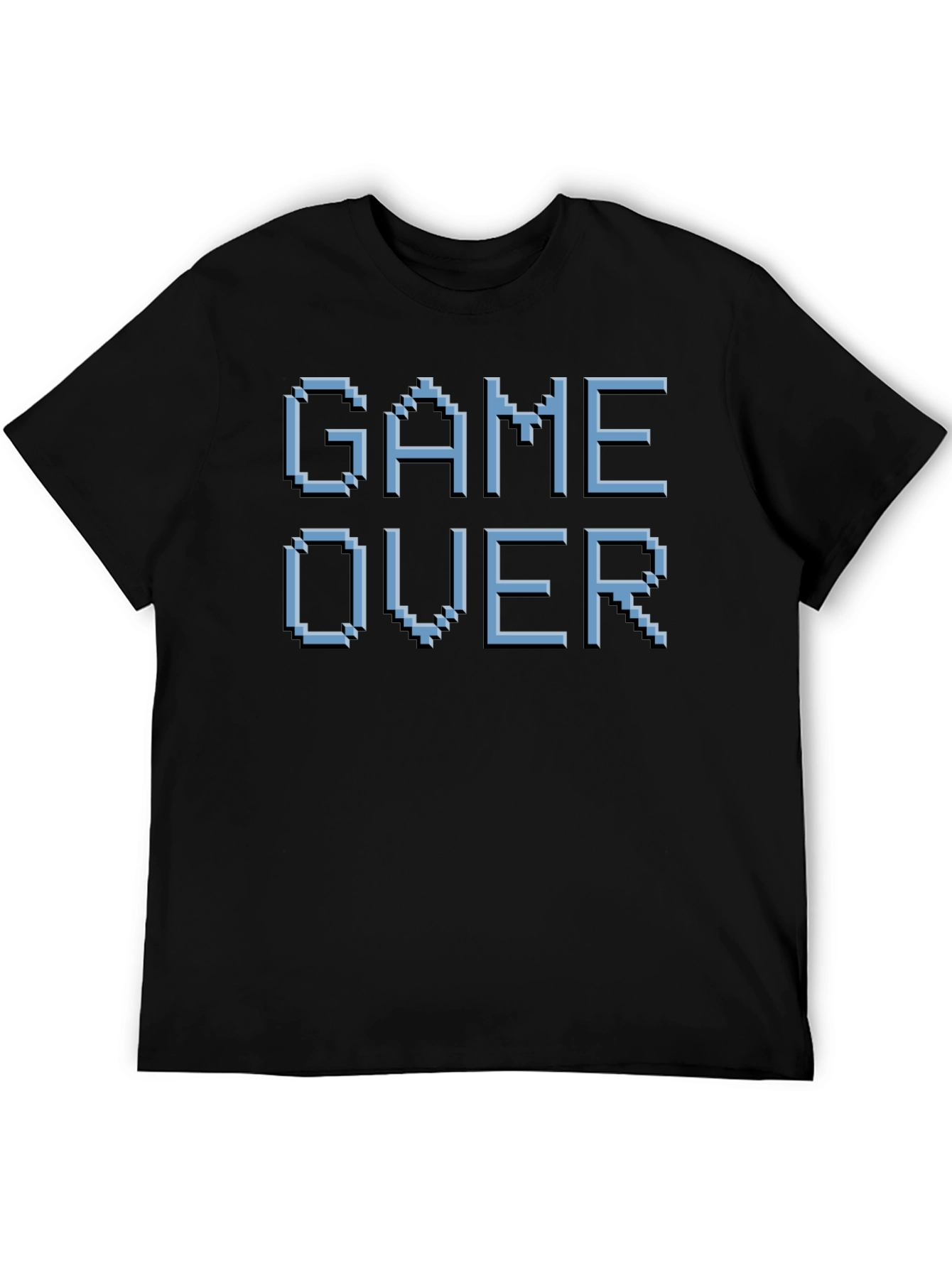 Game Over Pixel Art T-Shirt - Retro Gaming Style