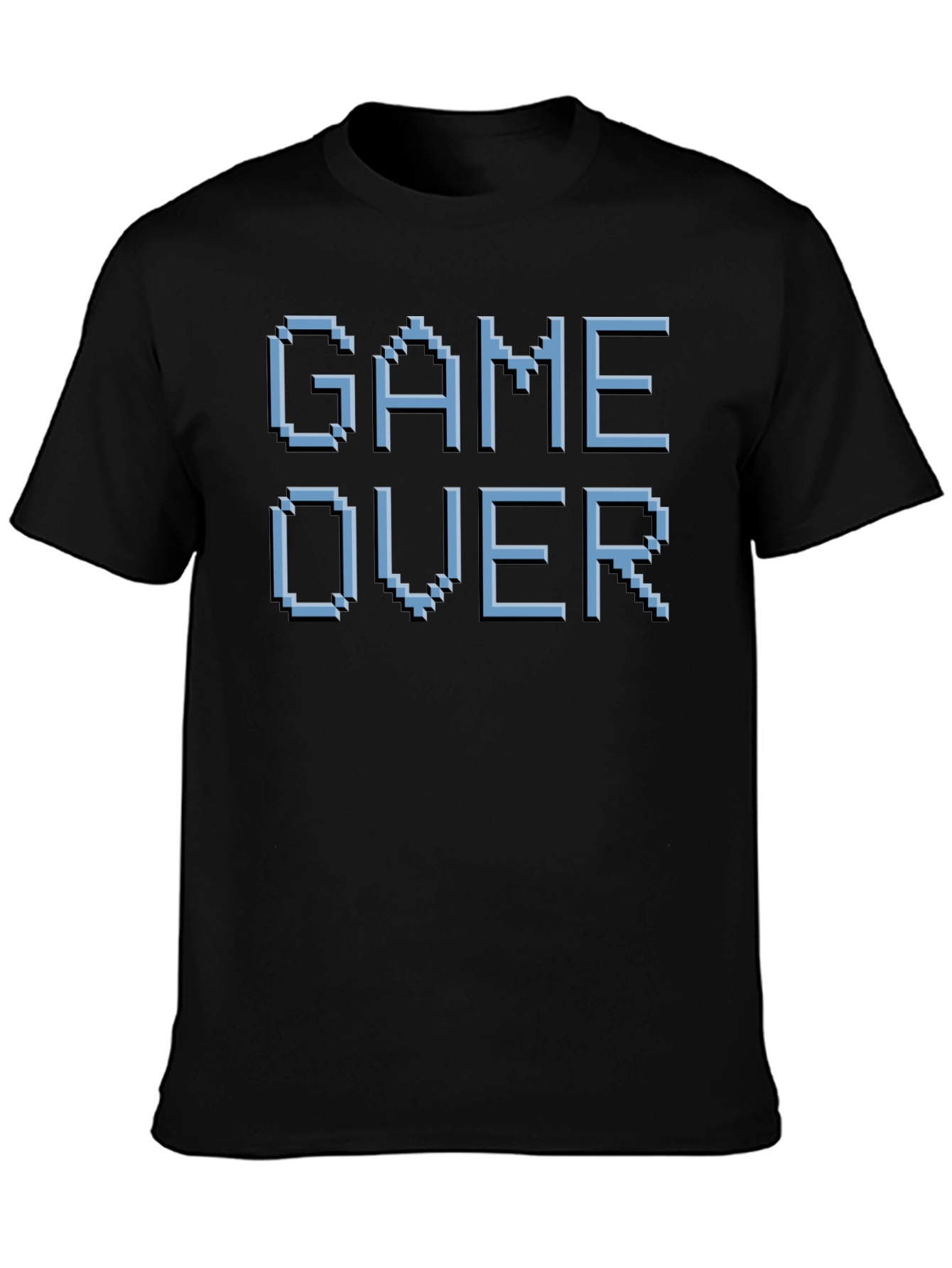 Game Over Pixel Art T-Shirt - Retro Gaming Style