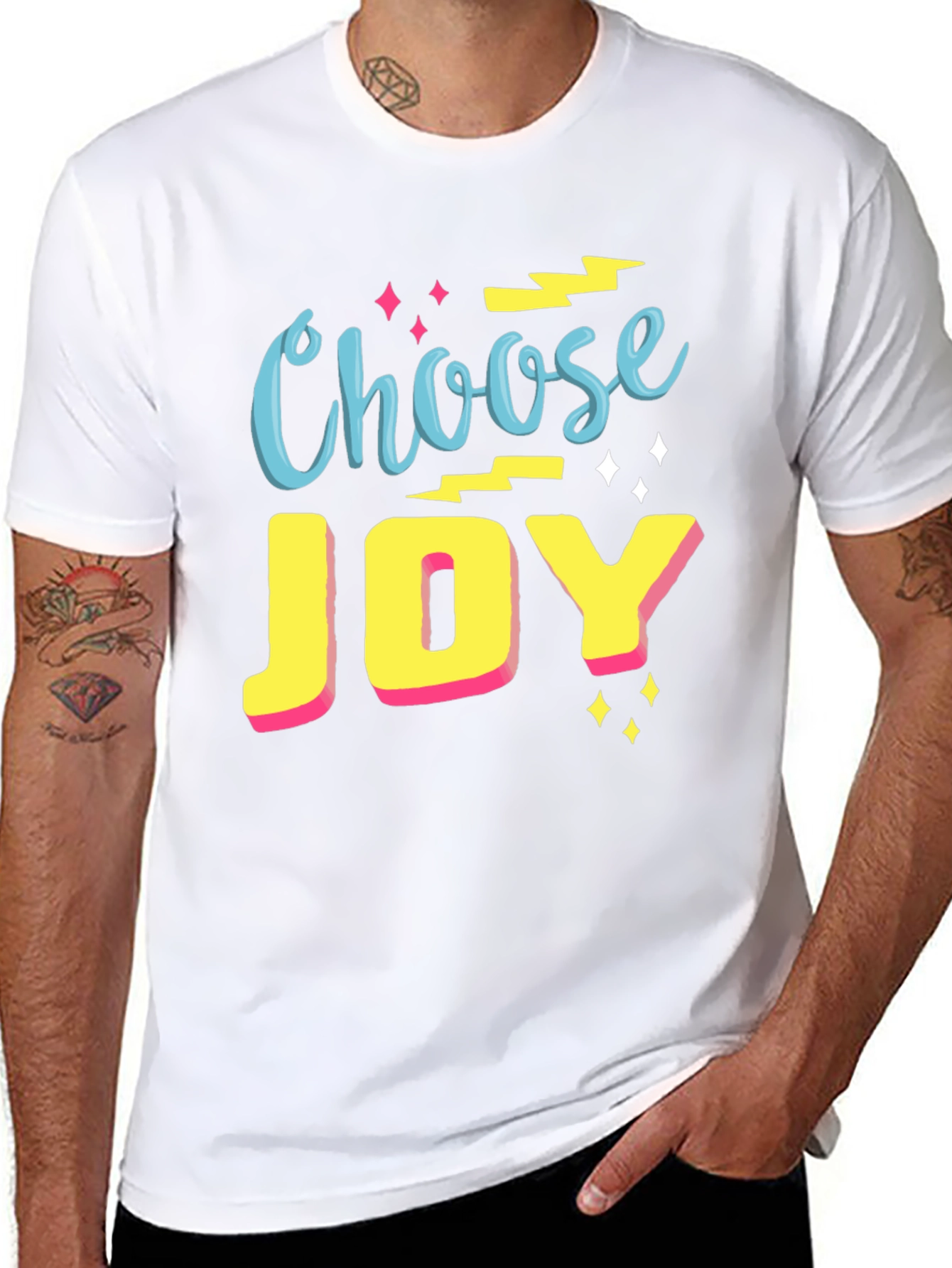 Choose Joy Black T-Shirt