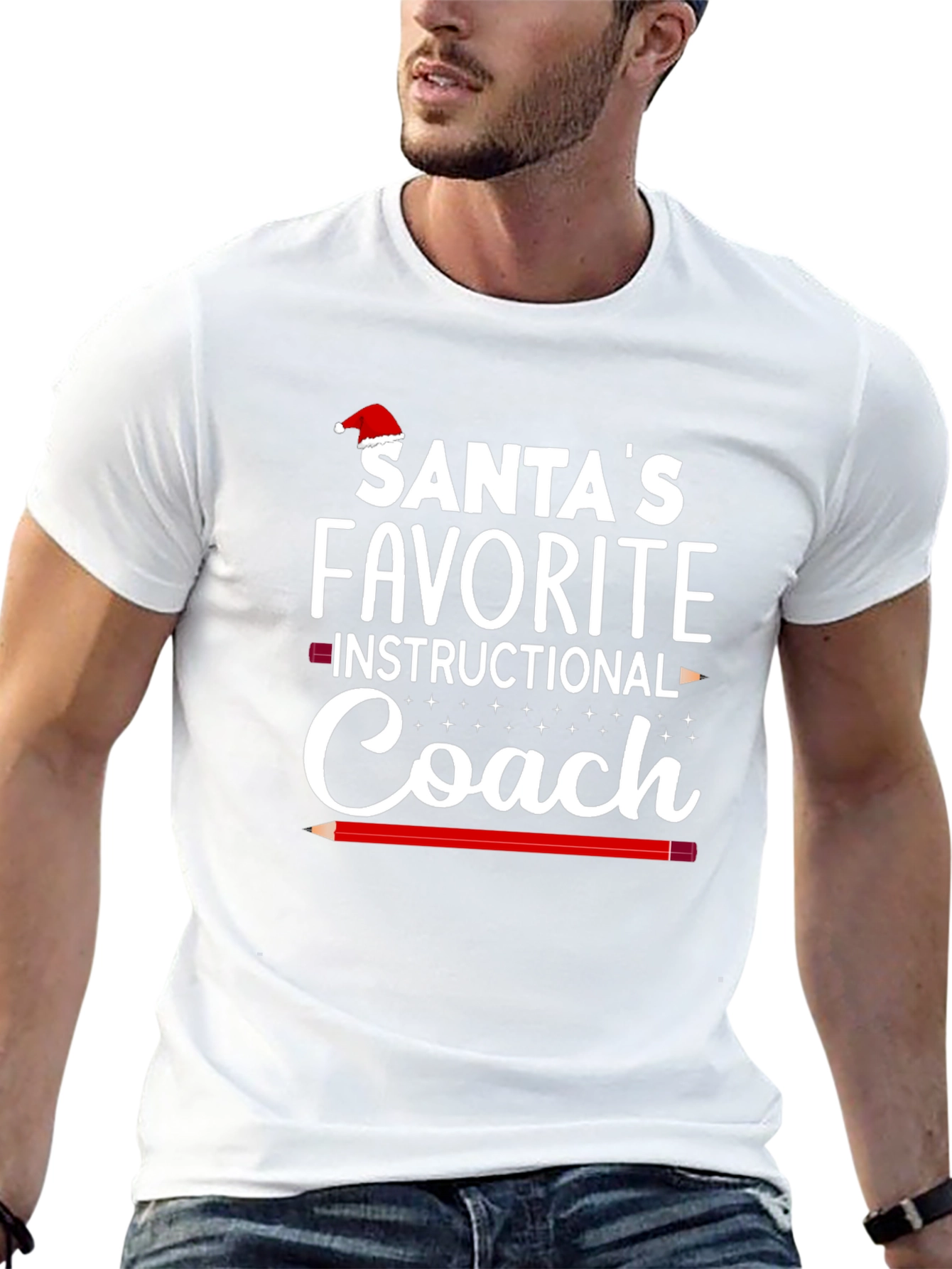 Santas Favorite Instructional Coach T-Shirt