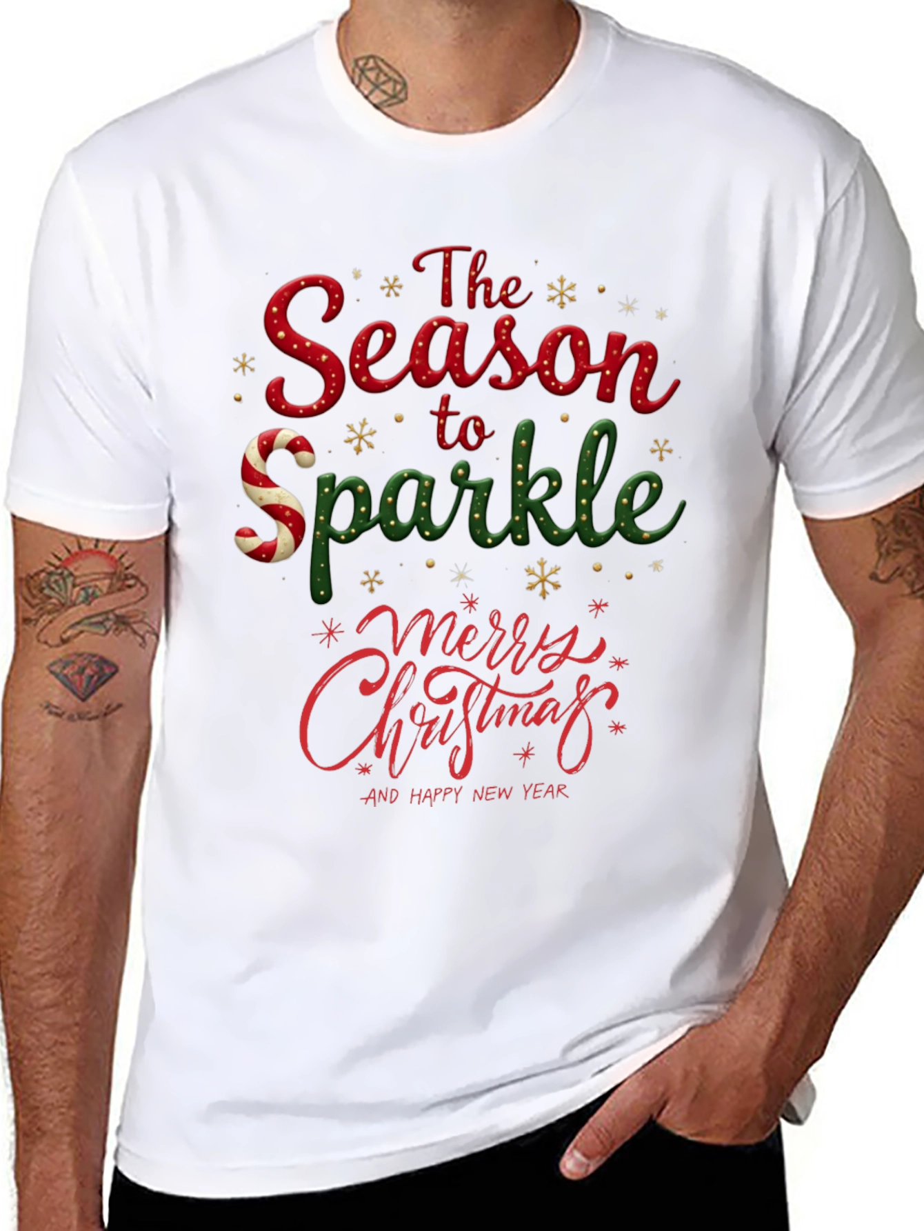 Festive Christmas Sparkle T-Shirt