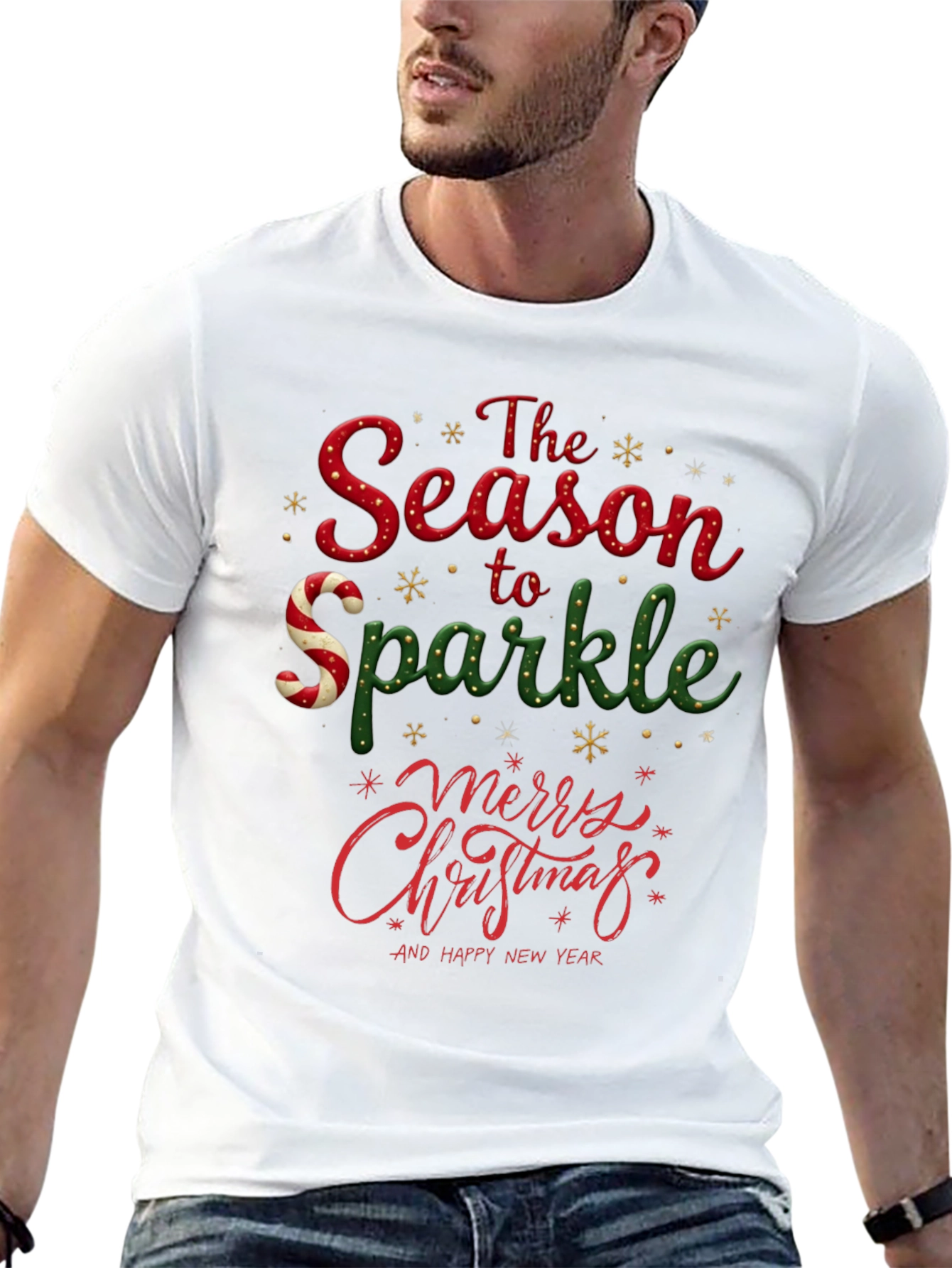 Festive Christmas Sparkle T-Shirt
