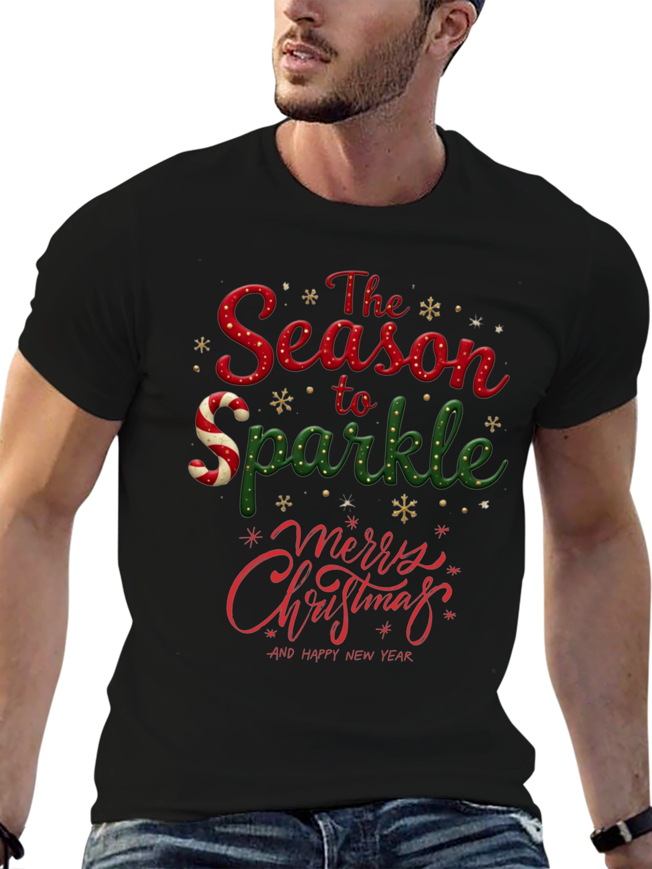 Festive Christmas Sparkle T-Shirt