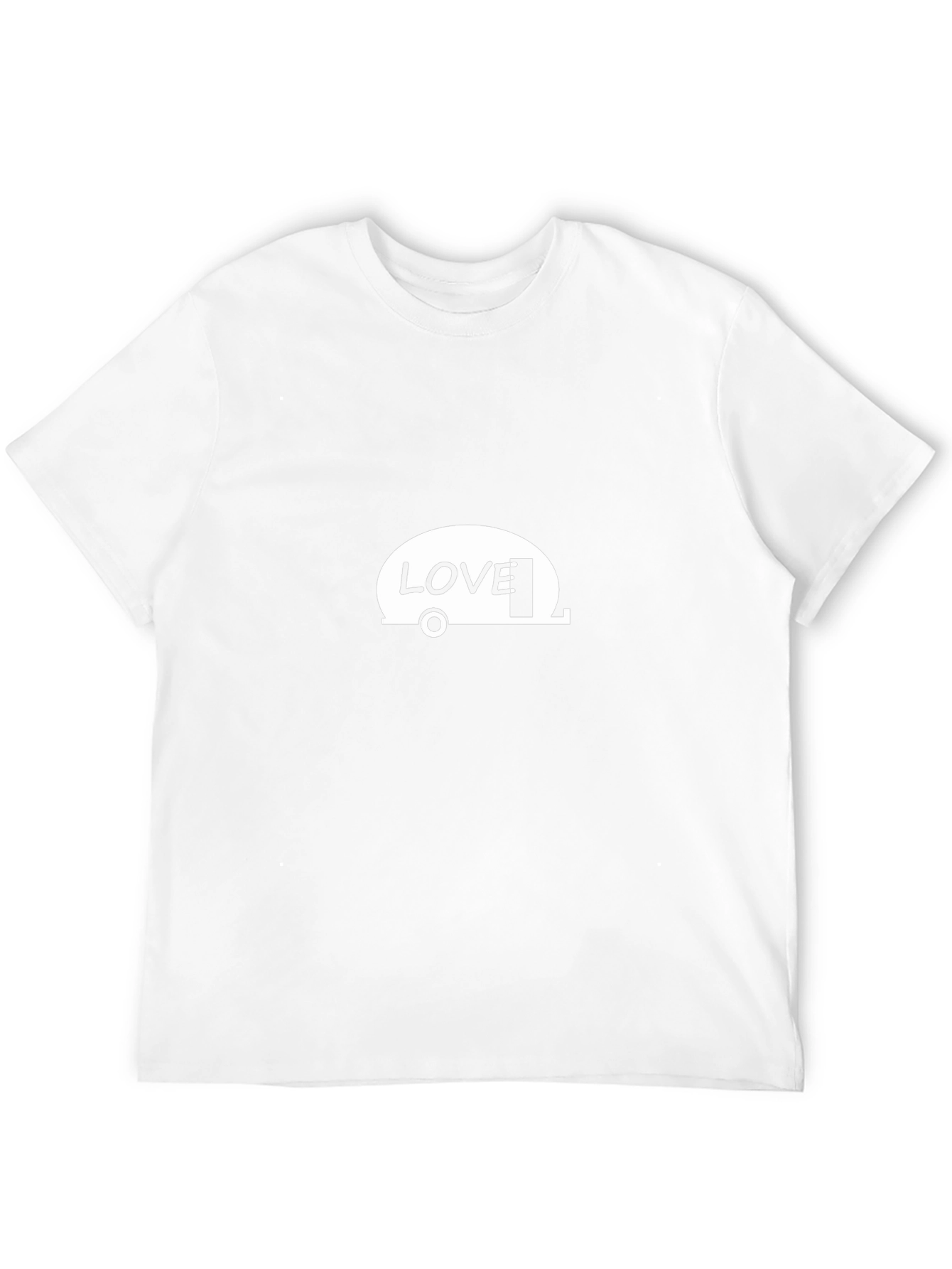 Love Camper Black T-Shirt - Adventure & Travel Style