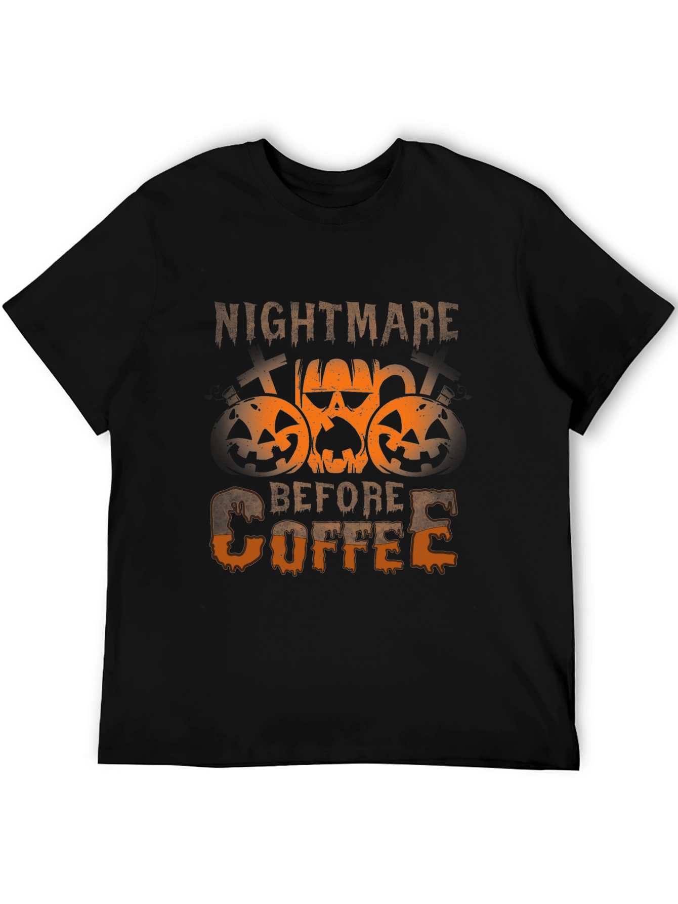 Nightmare Before Coffee Halloween T-Shirt