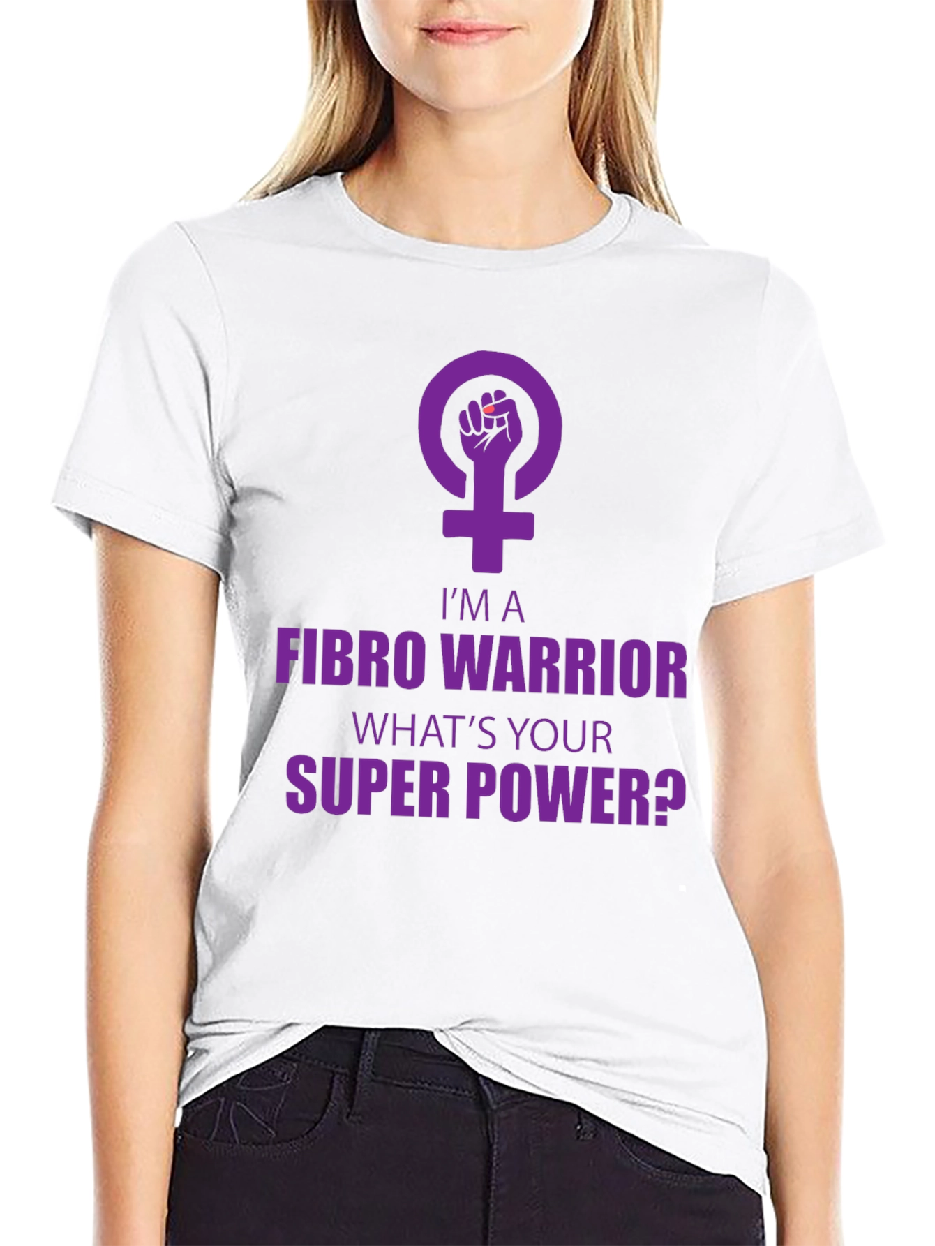 Fibro Warrior T-Shirt - Super Power Tee