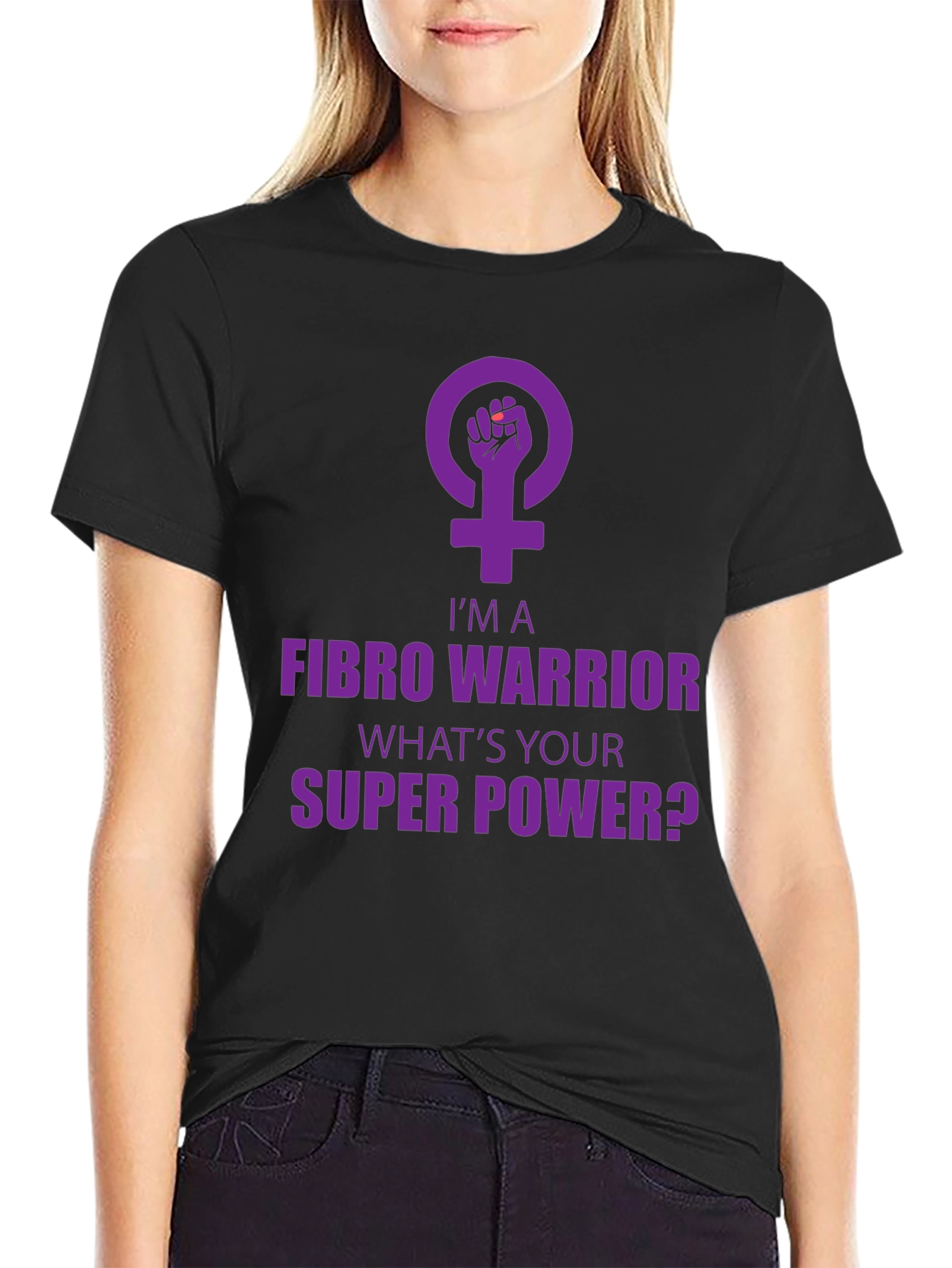 Fibro Warrior T-Shirt - Super Power Tee