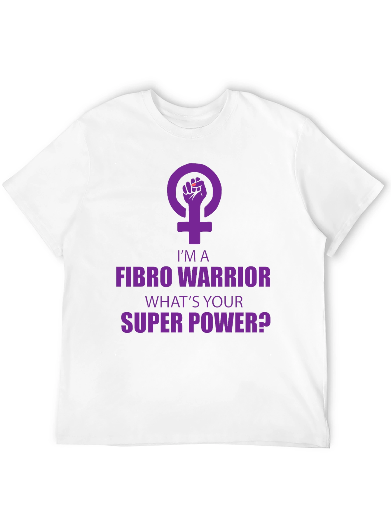 Fibro Warrior T-Shirt - Super Power Tee