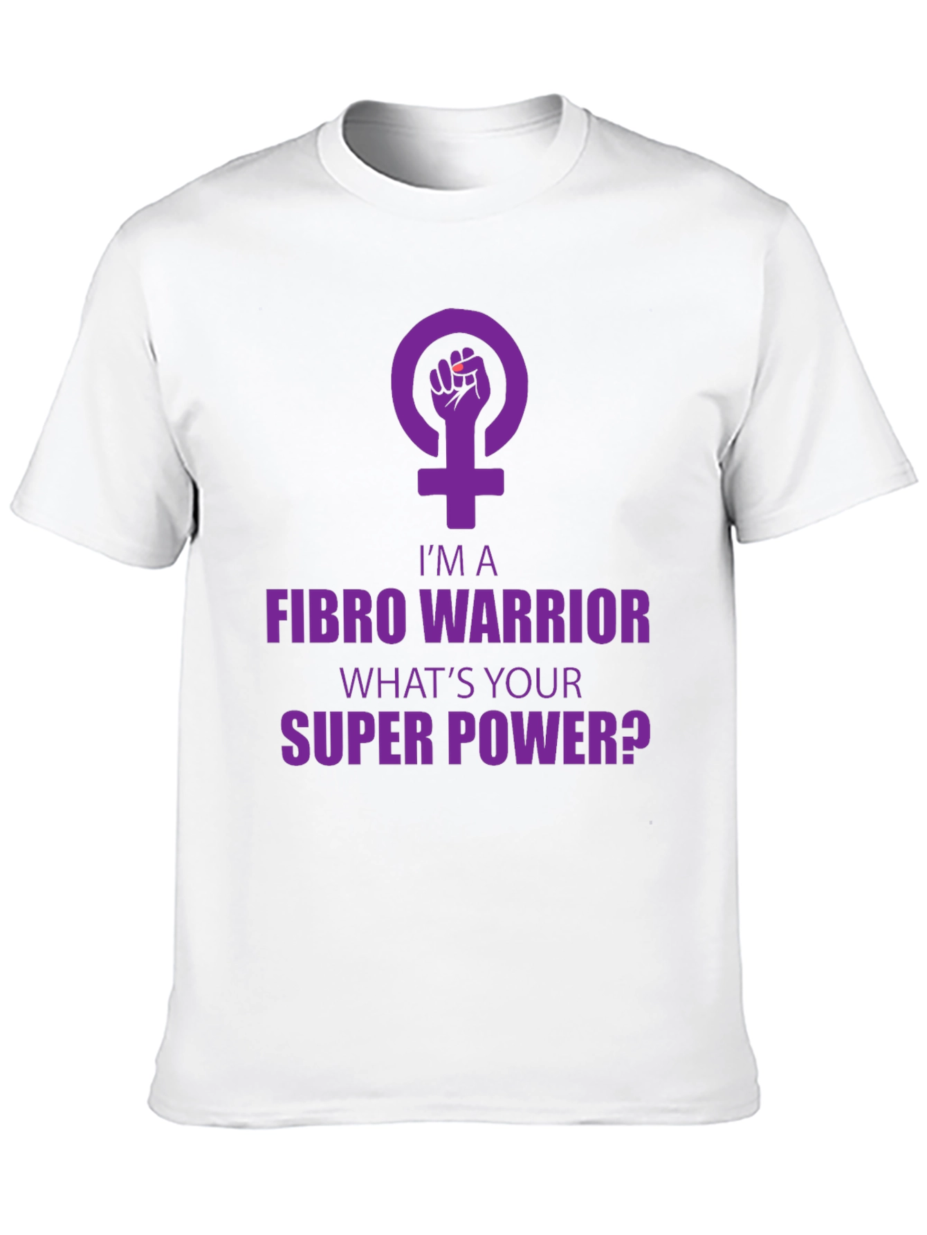 Fibro Warrior T-Shirt - Super Power Tee
