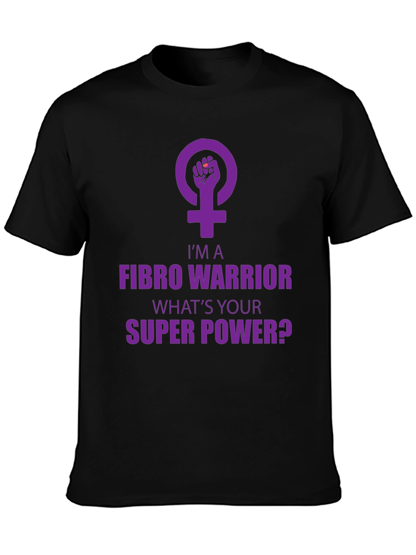 Fibro Warrior T-Shirt - Super Power Tee