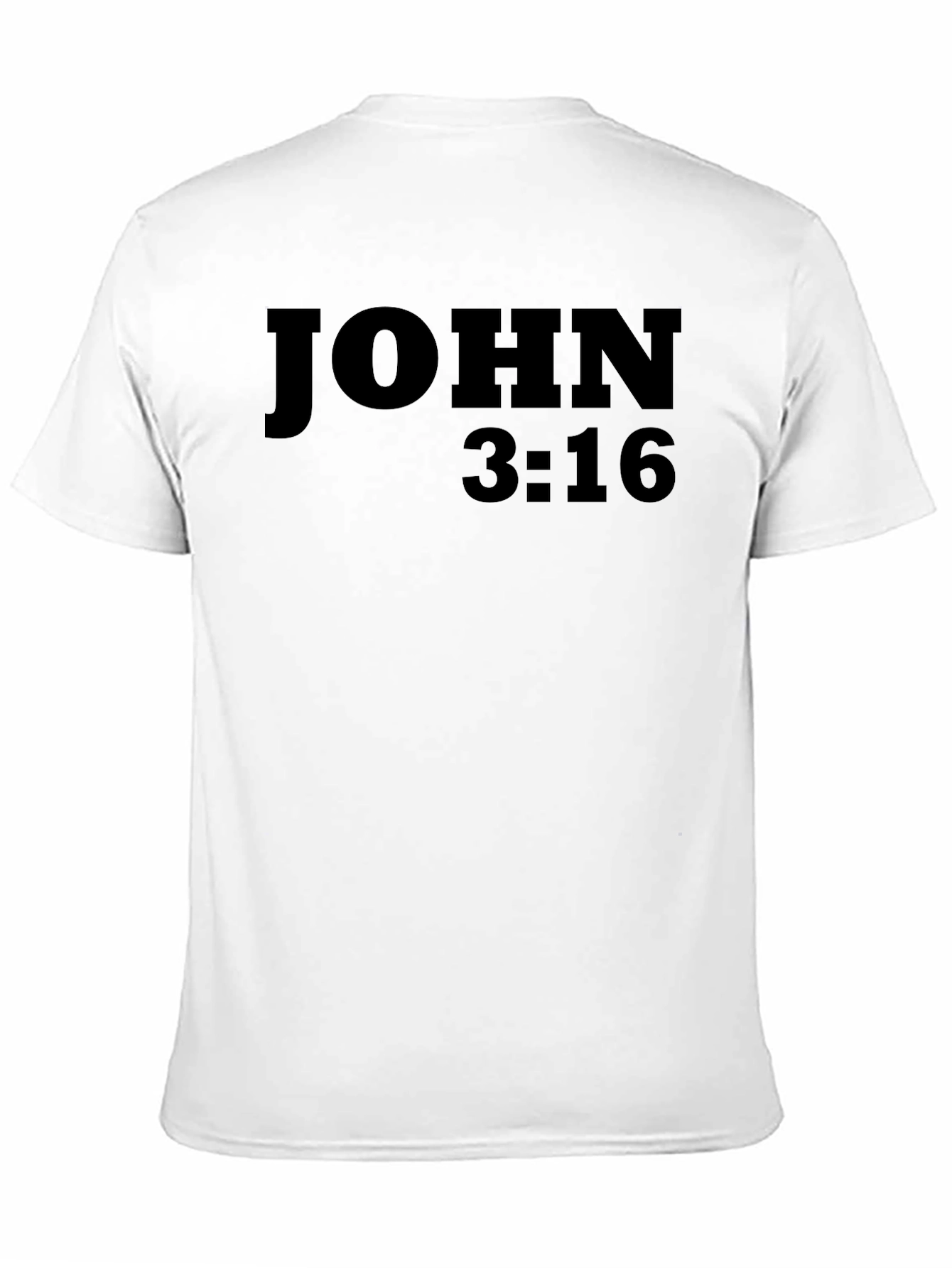 John 3:16 Graphic Tee - Faith Inspired T-Shirt