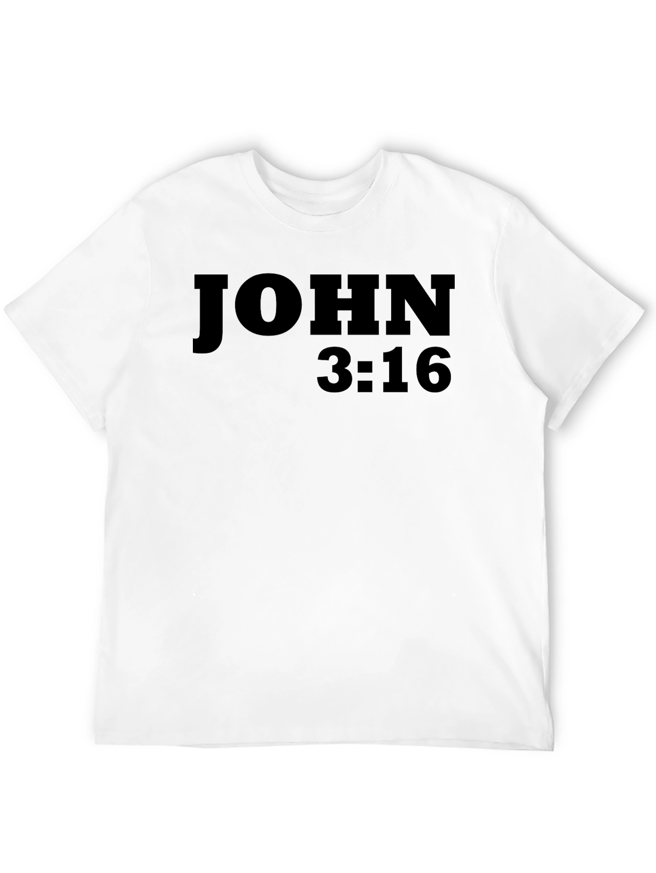 John 3:16 Graphic Tee - Faith Inspired T-Shirt