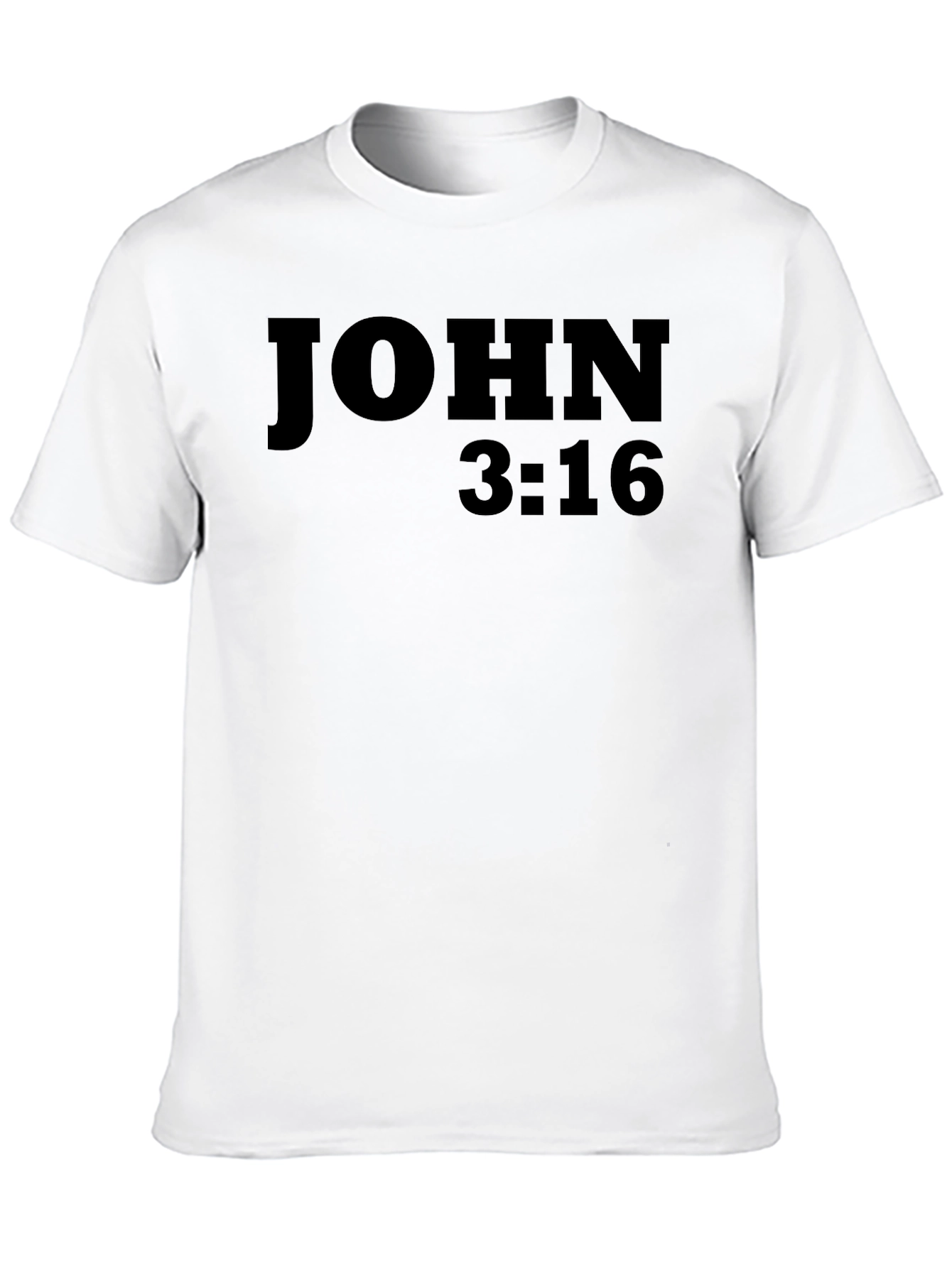 John 3:16 Graphic Tee - Faith Inspired T-Shirt