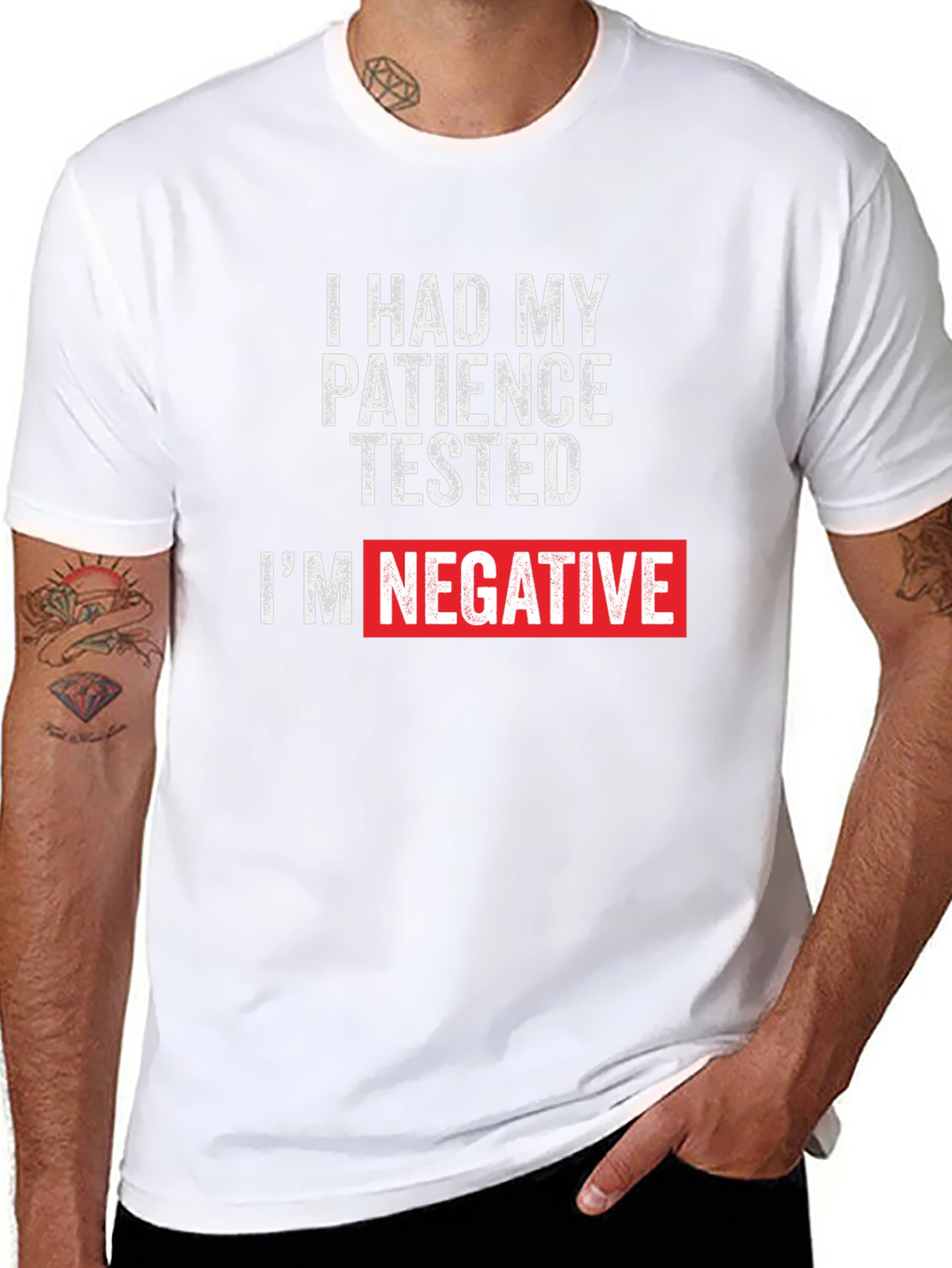 Patience Tested Funny Graphic T-Shirt