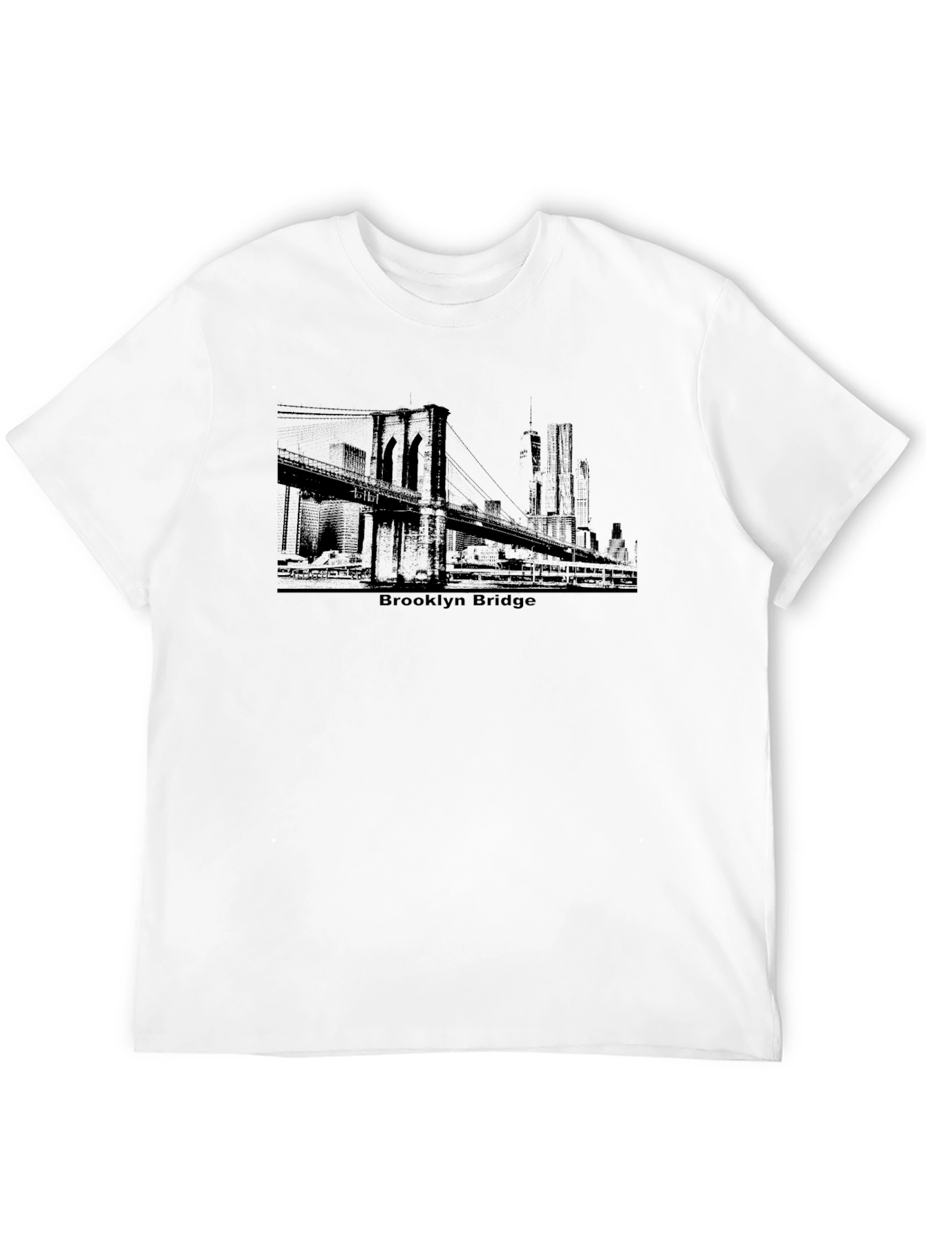 Brooklyn Bridge Graphic Tee - Black