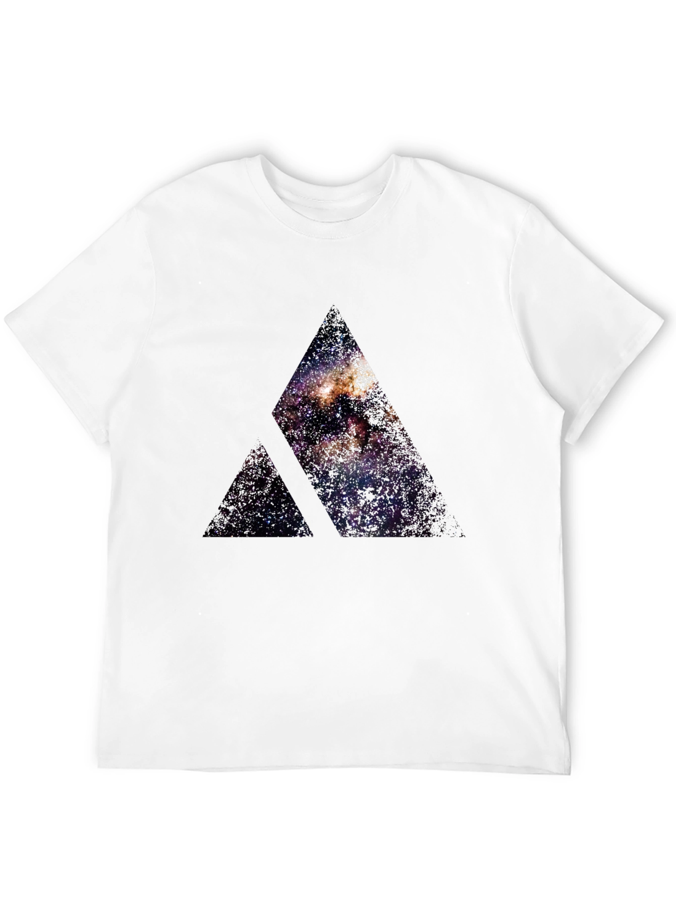 Galaxy Mountain Black T-Shirt