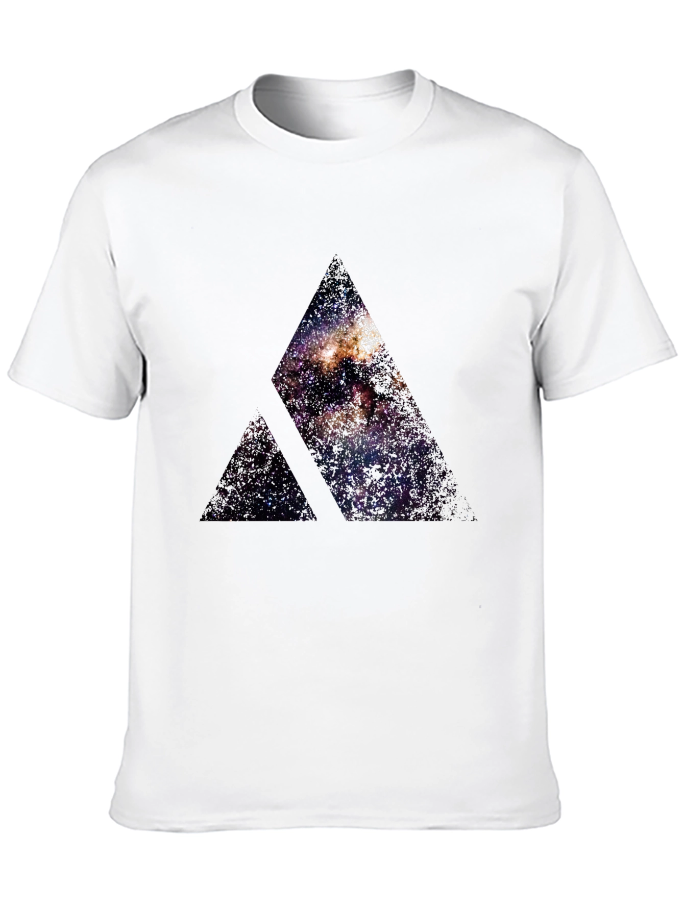 Galaxy Mountain Black T-Shirt