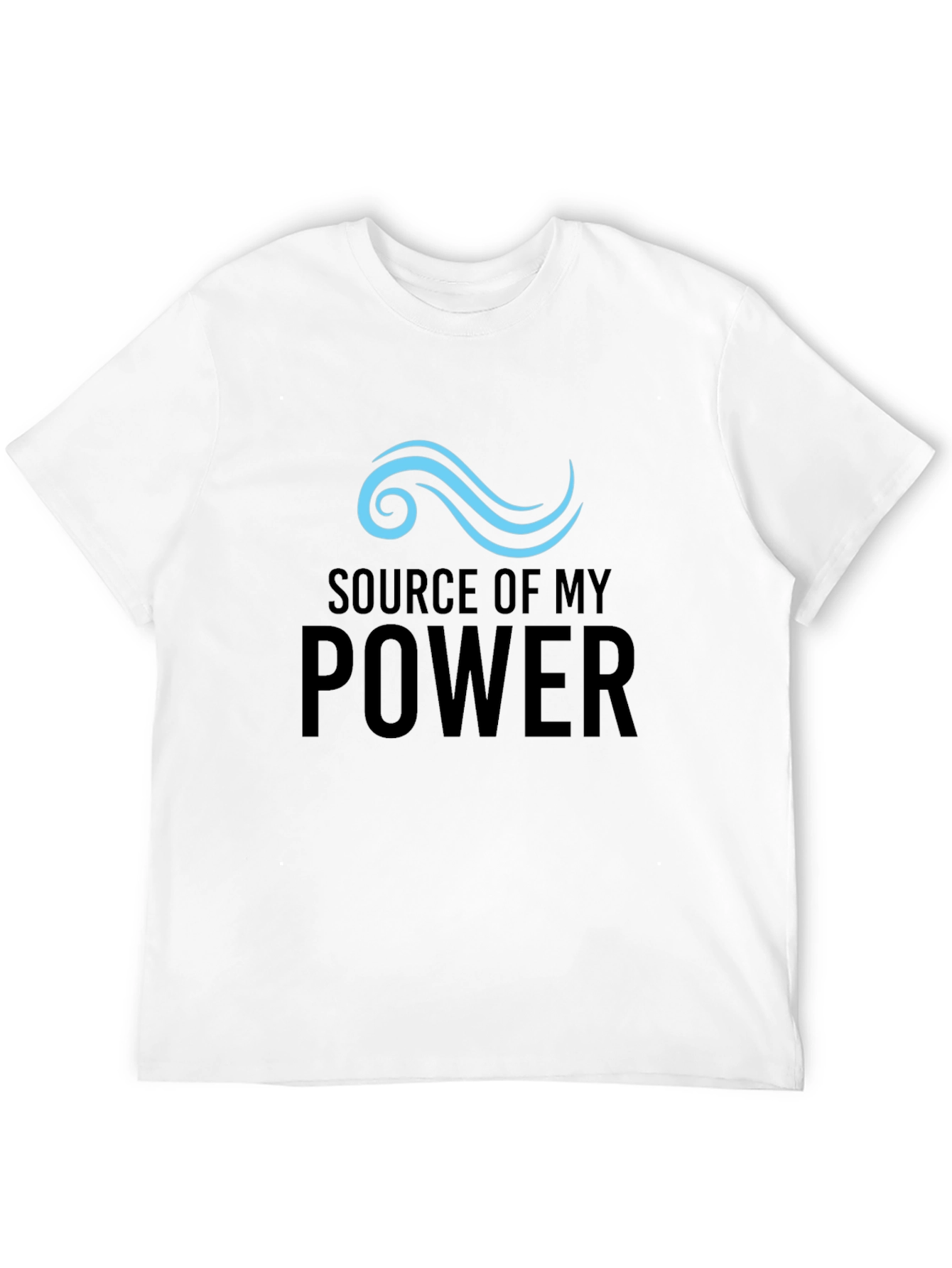 Source of My Power Tee - Stylish Graphic T-Shirt