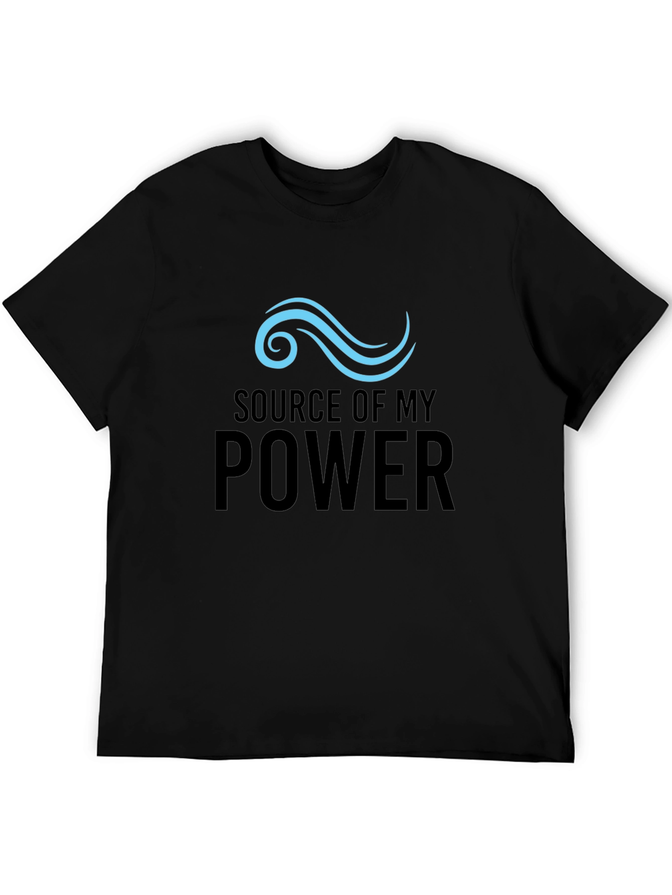 Source of My Power Tee - Stylish Graphic T-Shirt