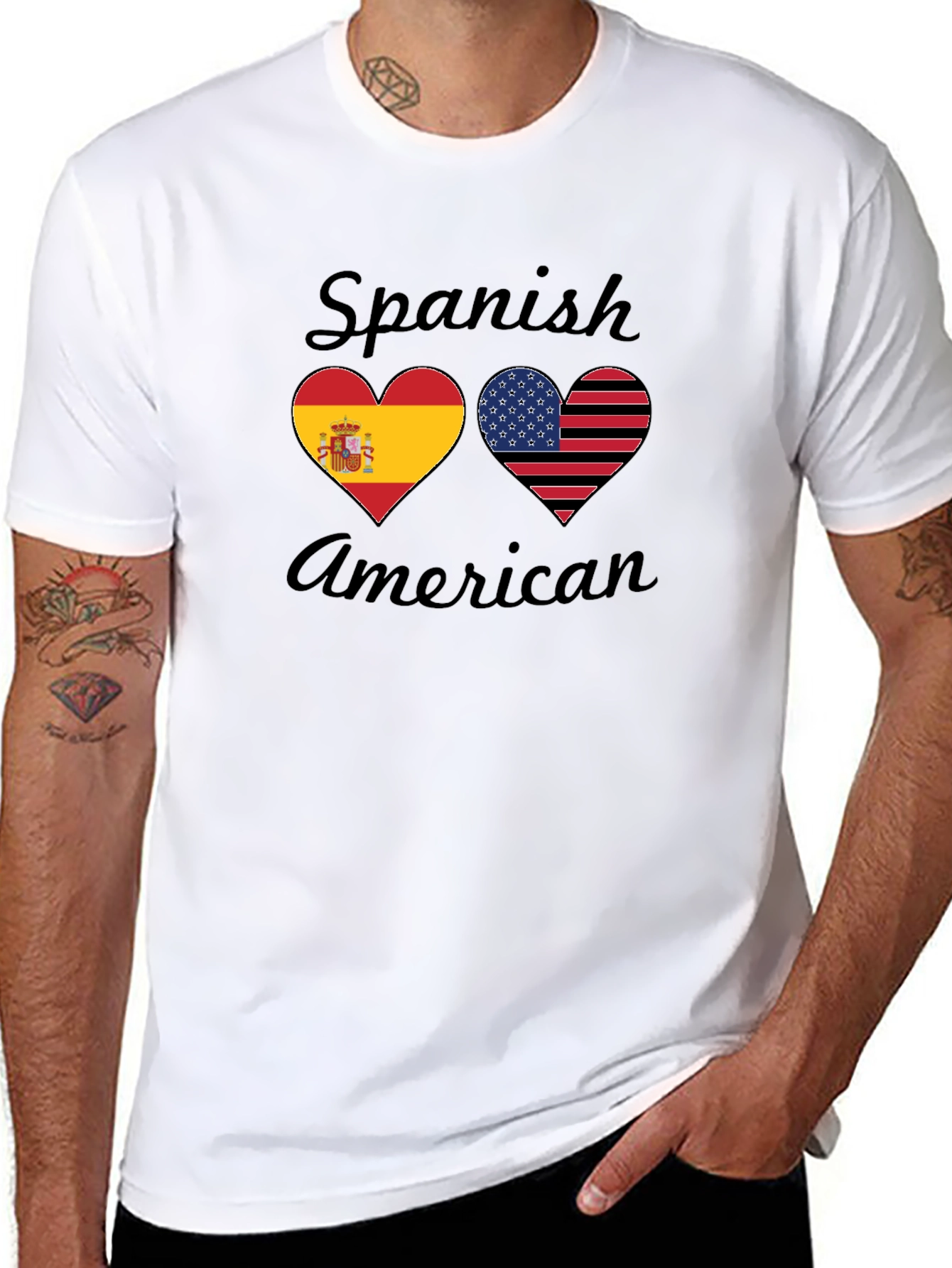 Spanish American Pride Graphic Tee
