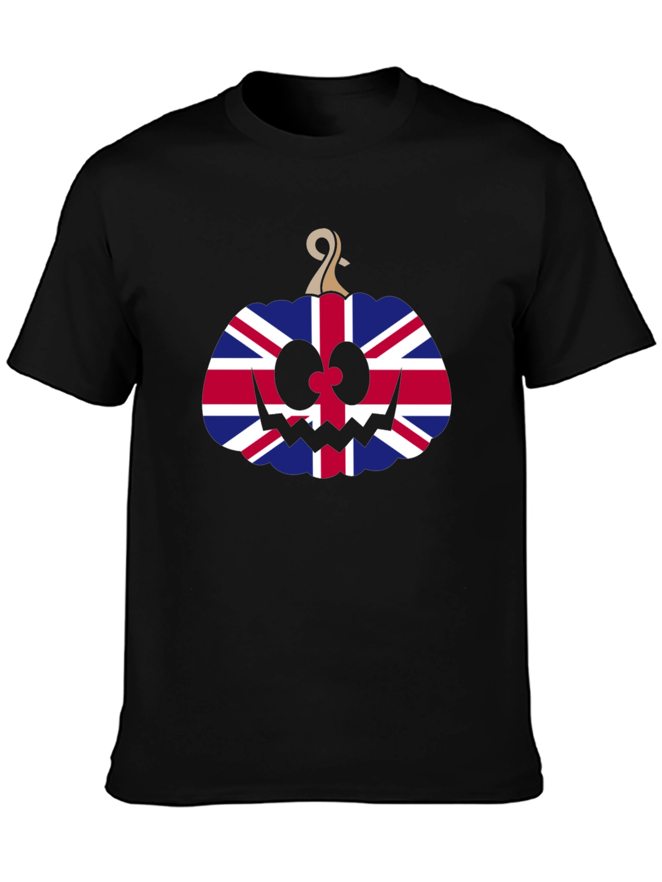 Union Jack Pumpkin Halloween T-Shirt