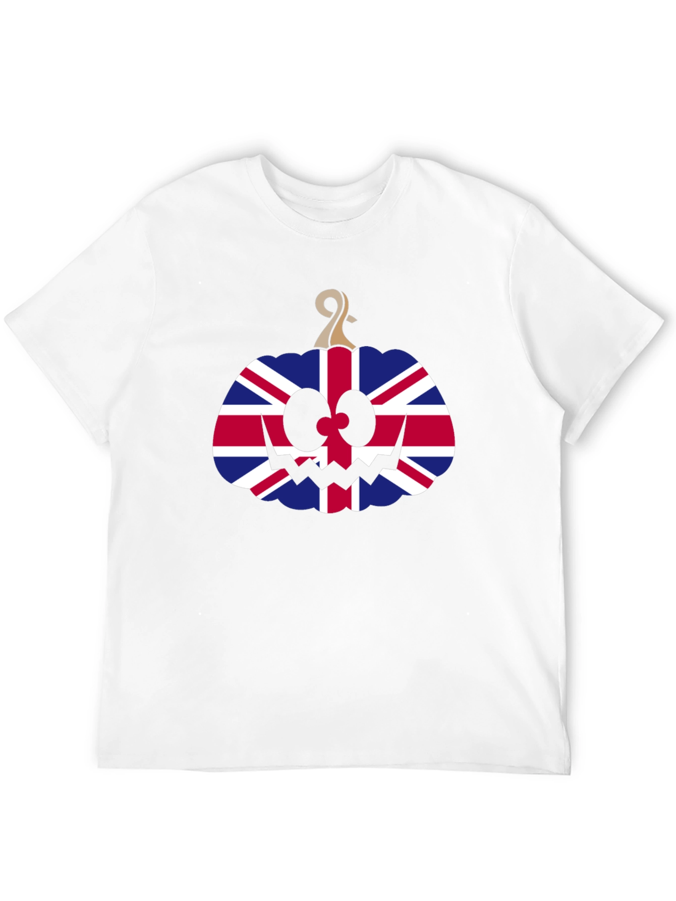 Union Jack Pumpkin Halloween T-Shirt