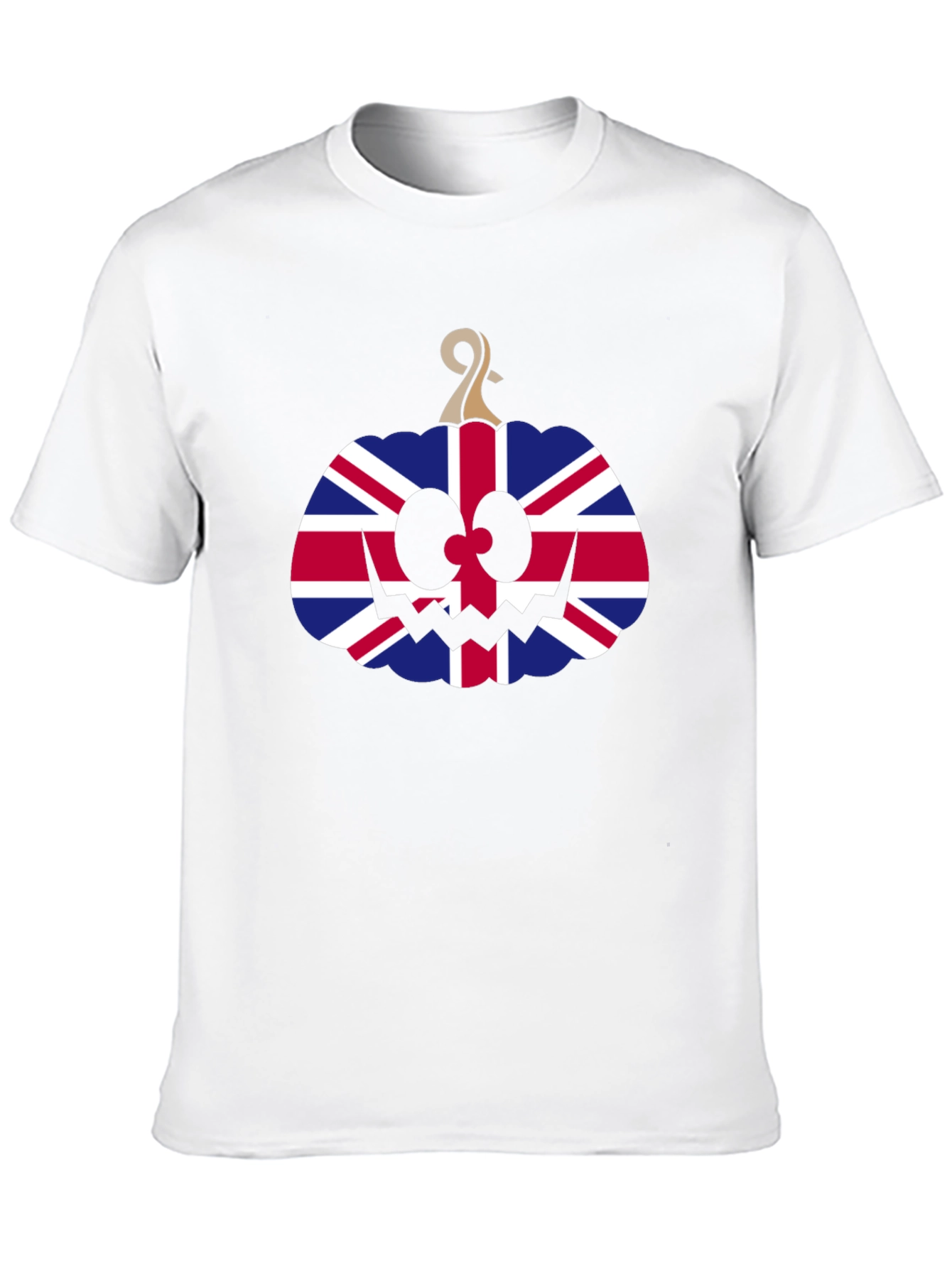 Union Jack Pumpkin Halloween T-Shirt