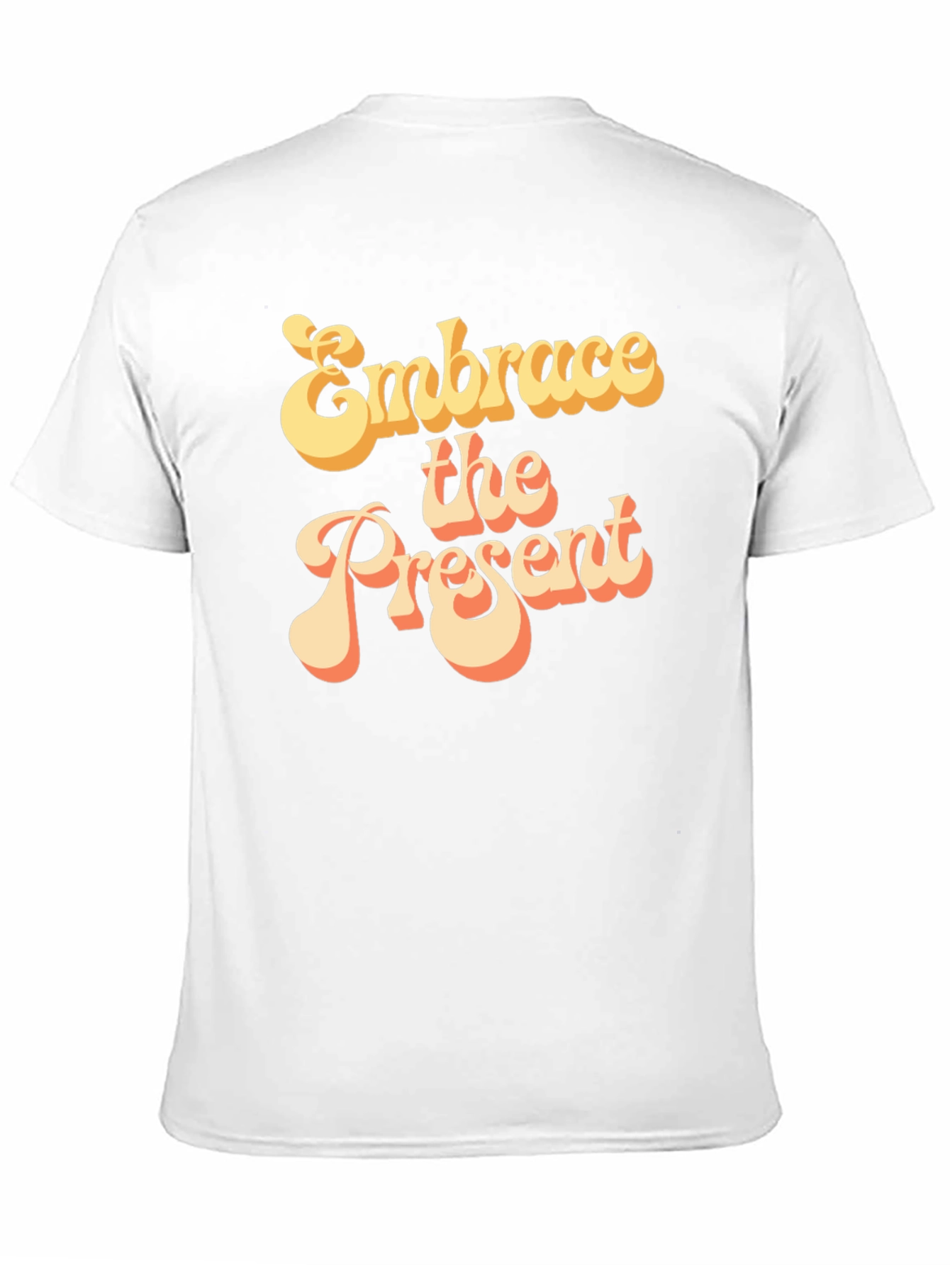 Embrace the Present Retro Graphic T-Shirt