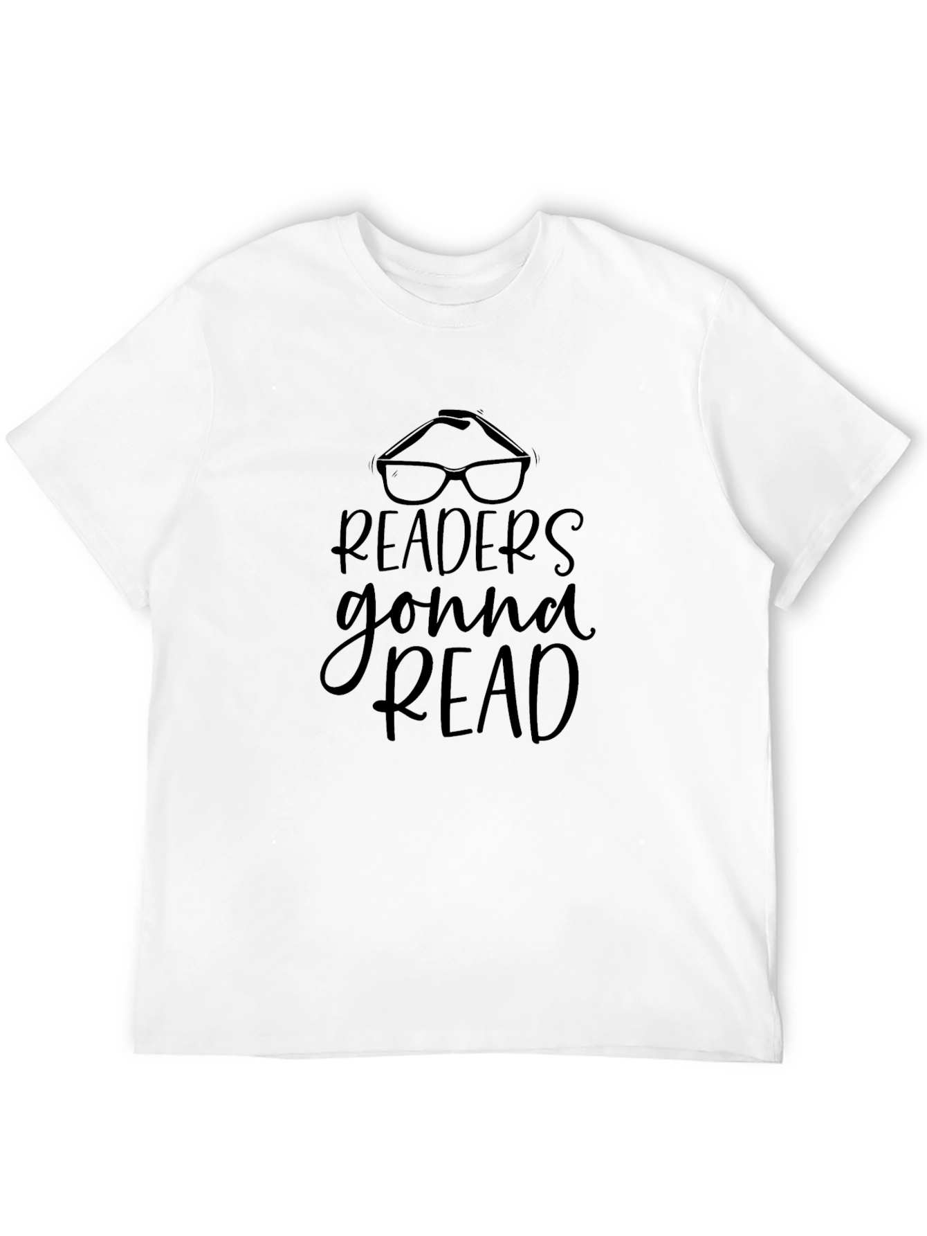 Readers Gonna Read Black Graphic Tee