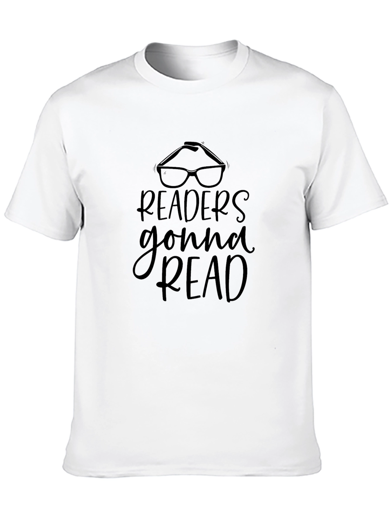 Readers Gonna Read Black Graphic Tee