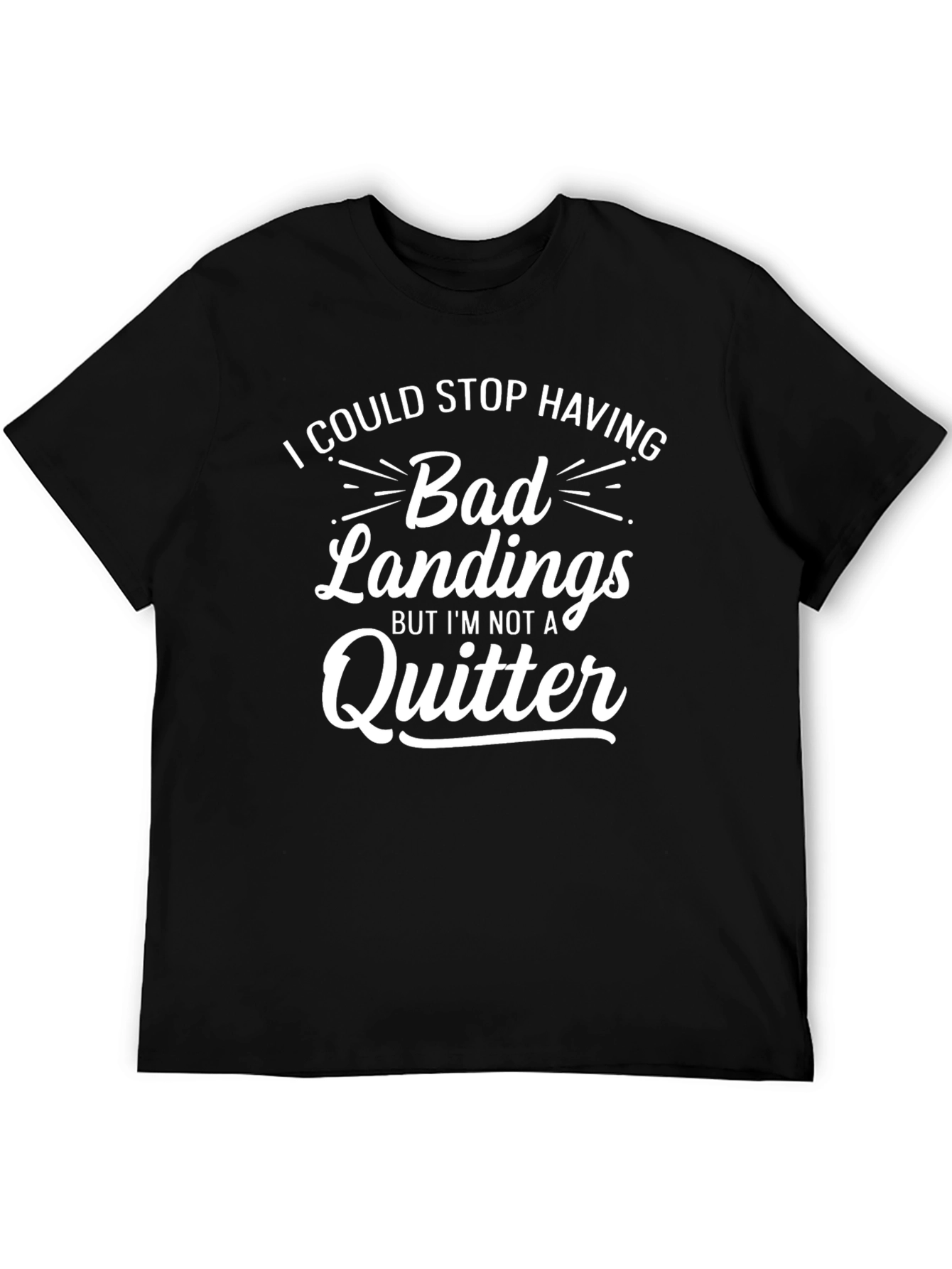 Bad Landings T-Shirt - Funny Graphic Tee