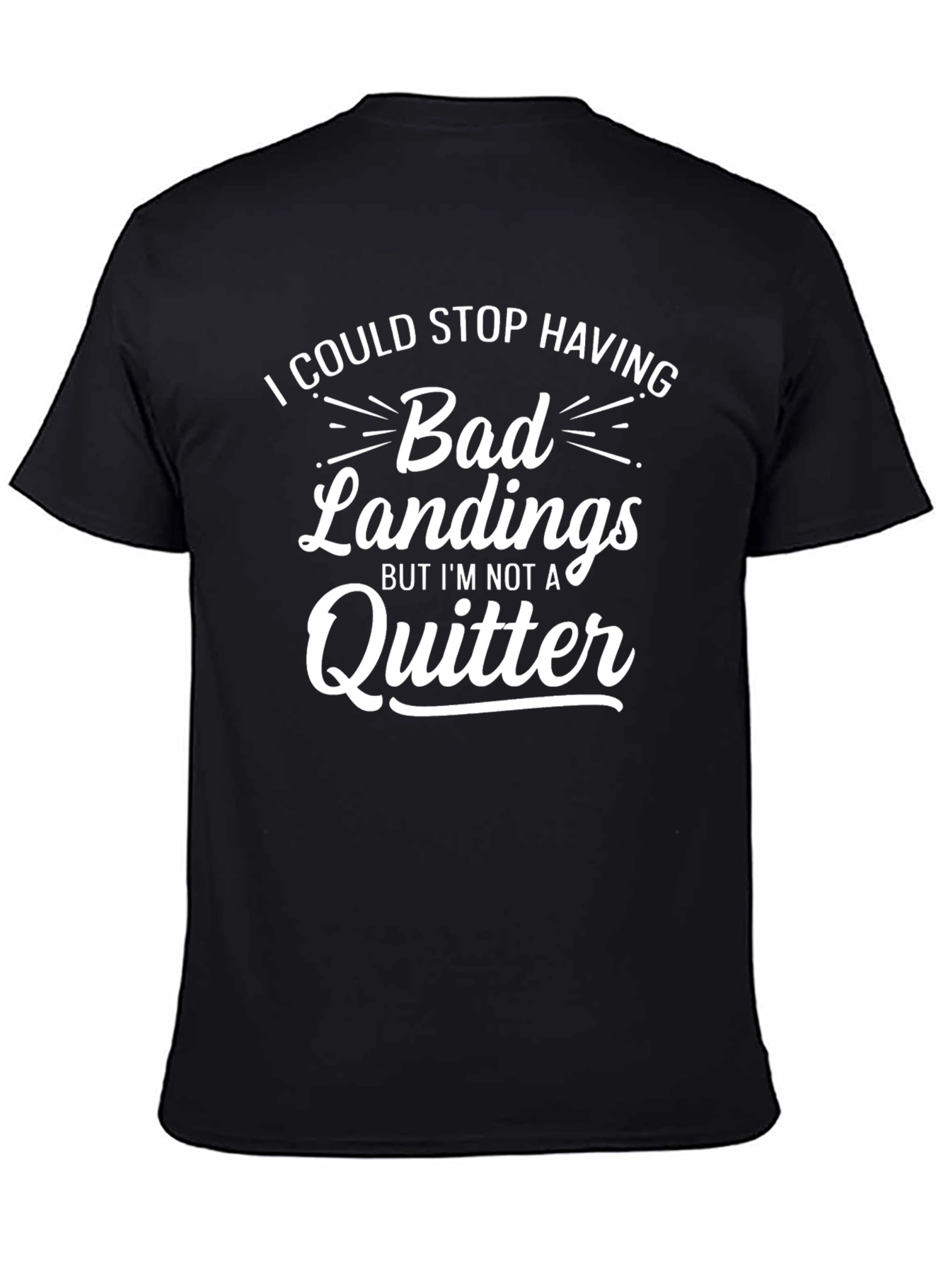 Bad Landings T-Shirt - Funny Graphic Tee