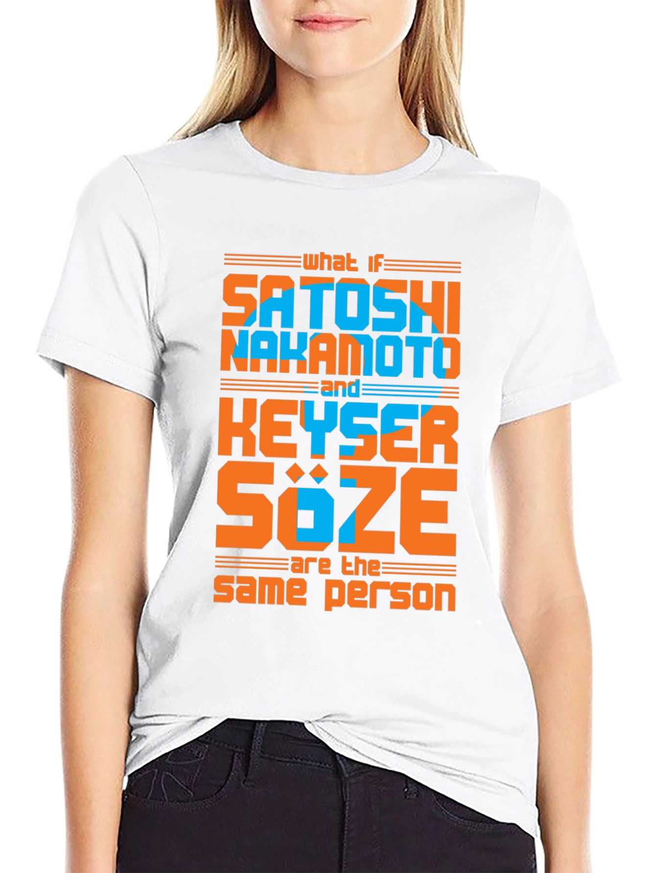 Satoshi Nakamoto & Keyser Soze Conspiracy T-Shirt