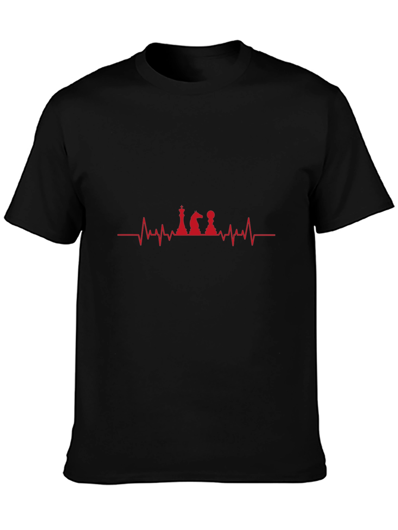 Chess Heartbeat T-Shirt - Game Lover Tee