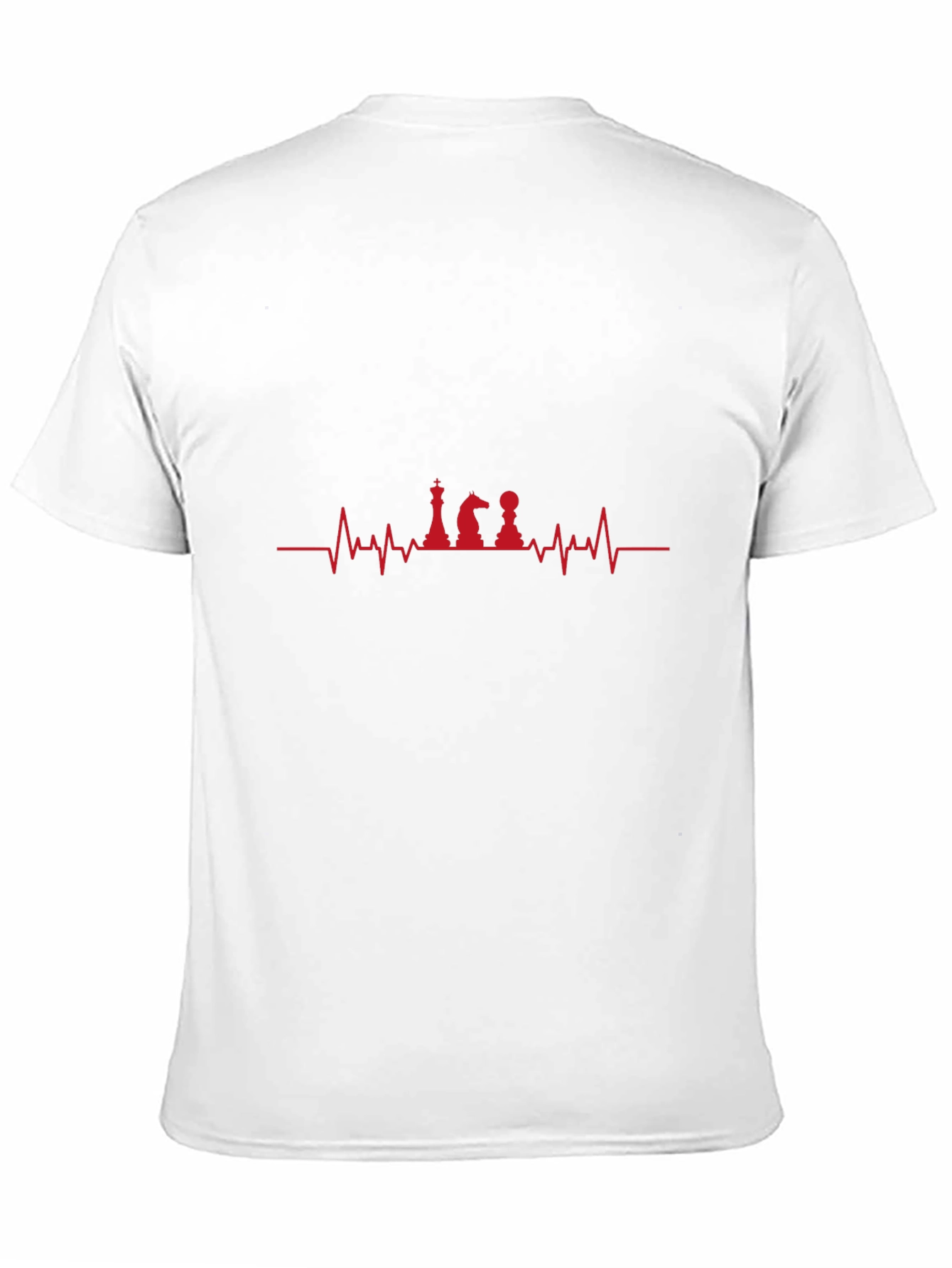 Chess Heartbeat T-Shirt - Game Lover Tee