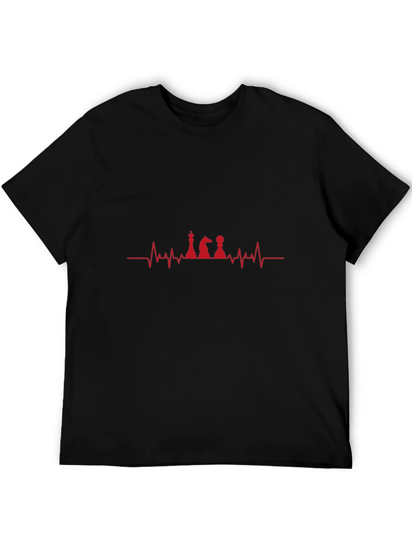 Chess Heartbeat T-Shirt - Game Lover Tee