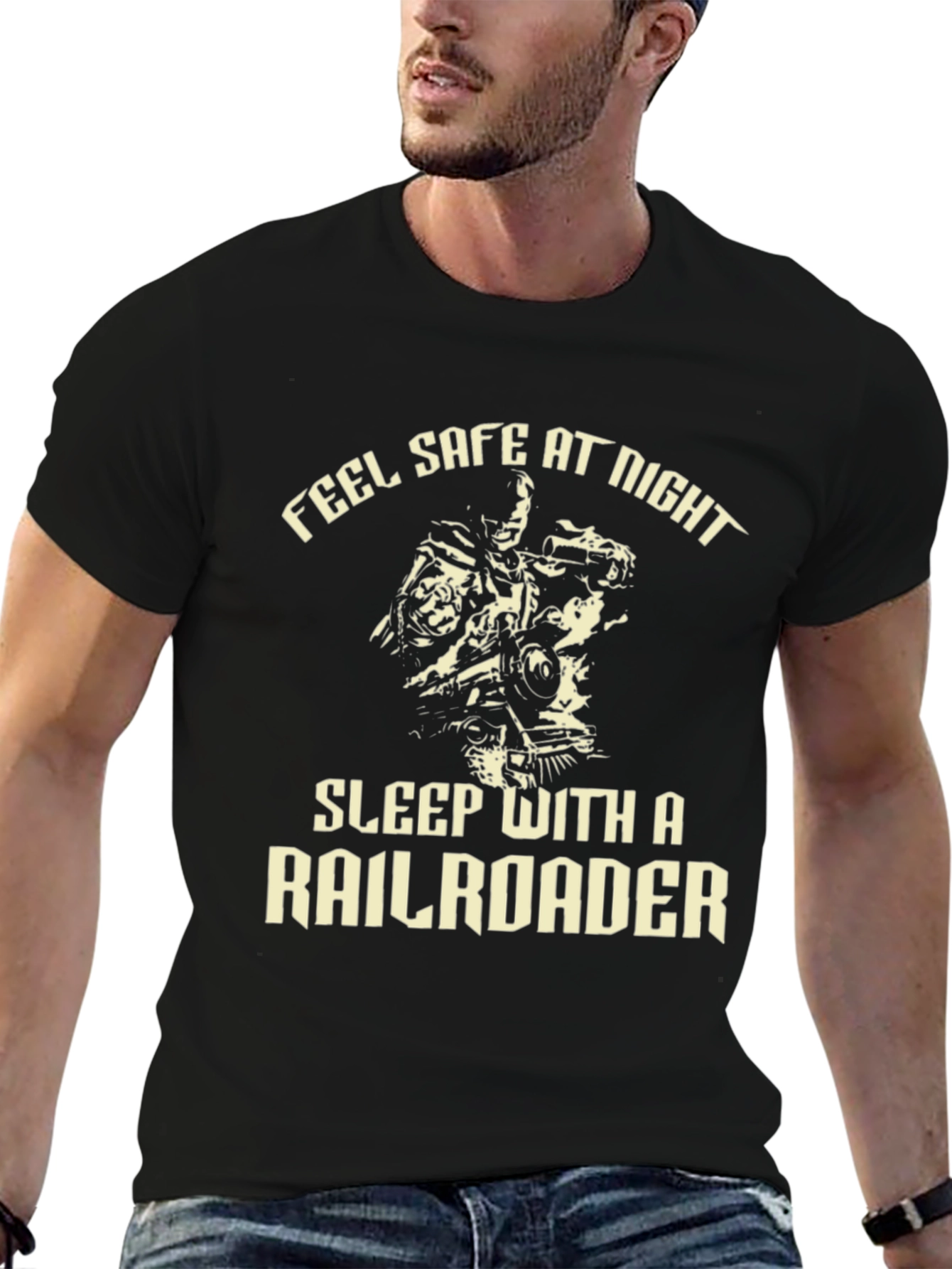 Feel Safe Railroad T-Shirt