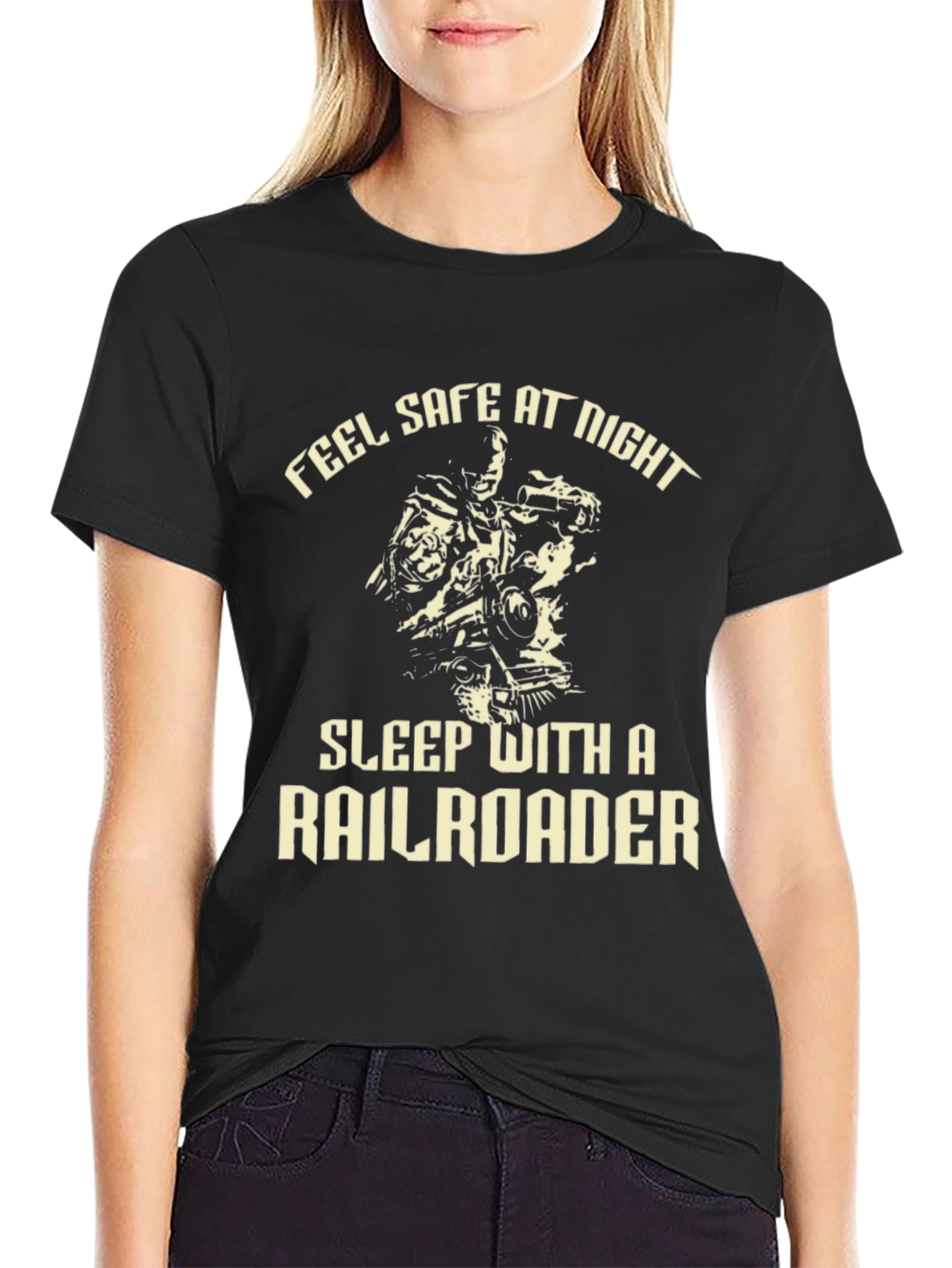Feel Safe Railroad T-Shirt