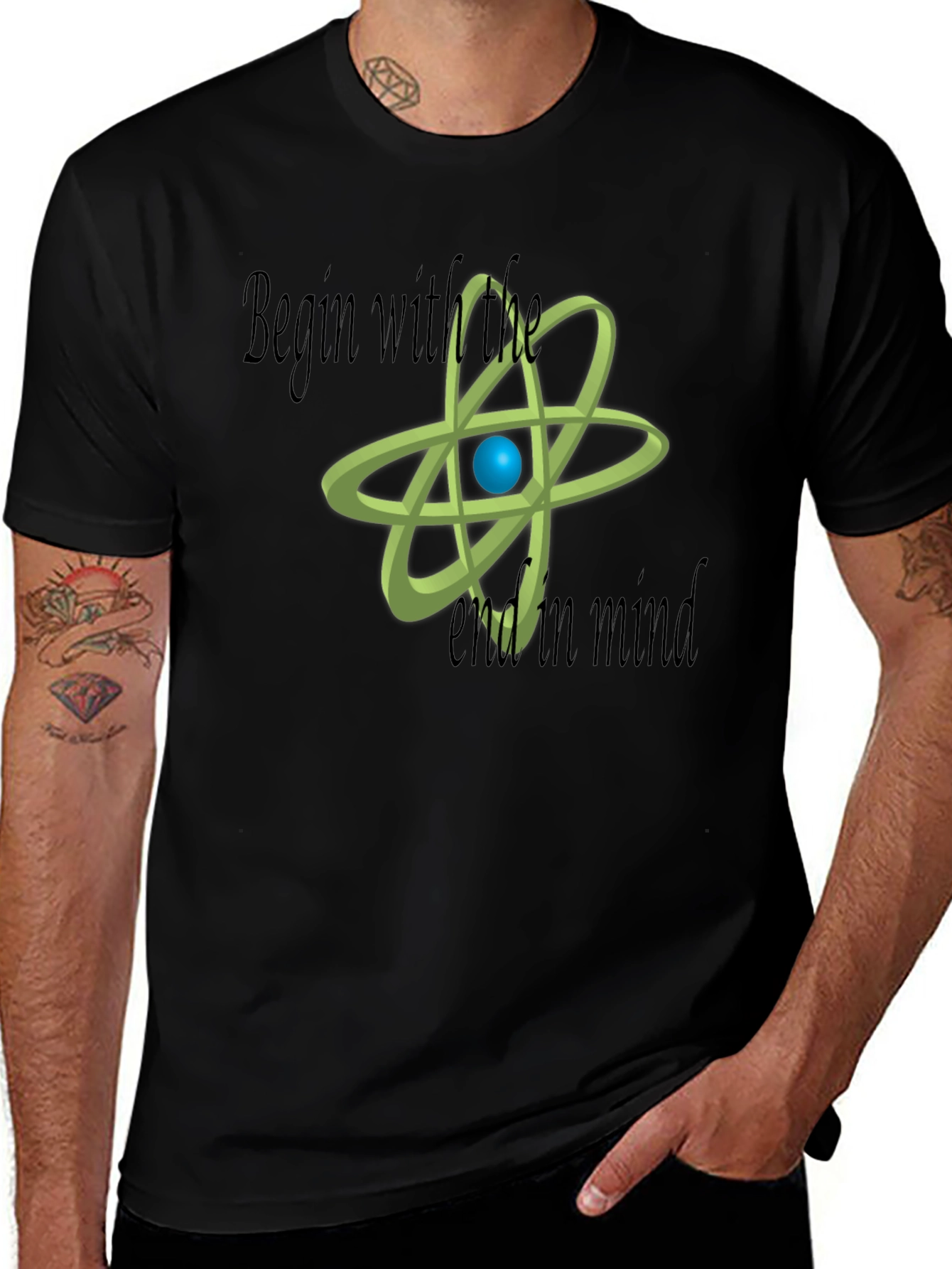 Begin With The End In Mind Science T-Shirt