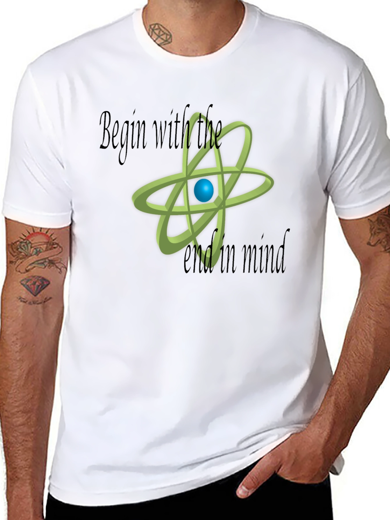 Begin With The End In Mind Science T-Shirt