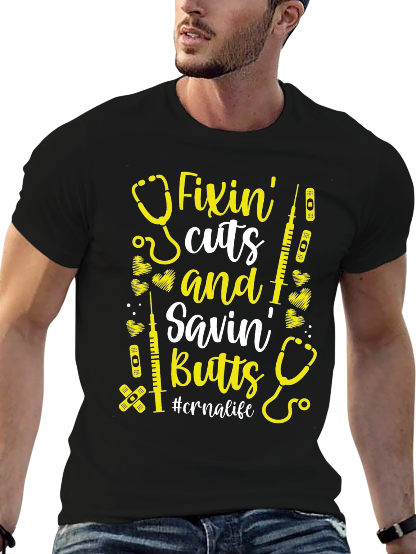 Fixin Cuts & Savin Butts T-Shirt