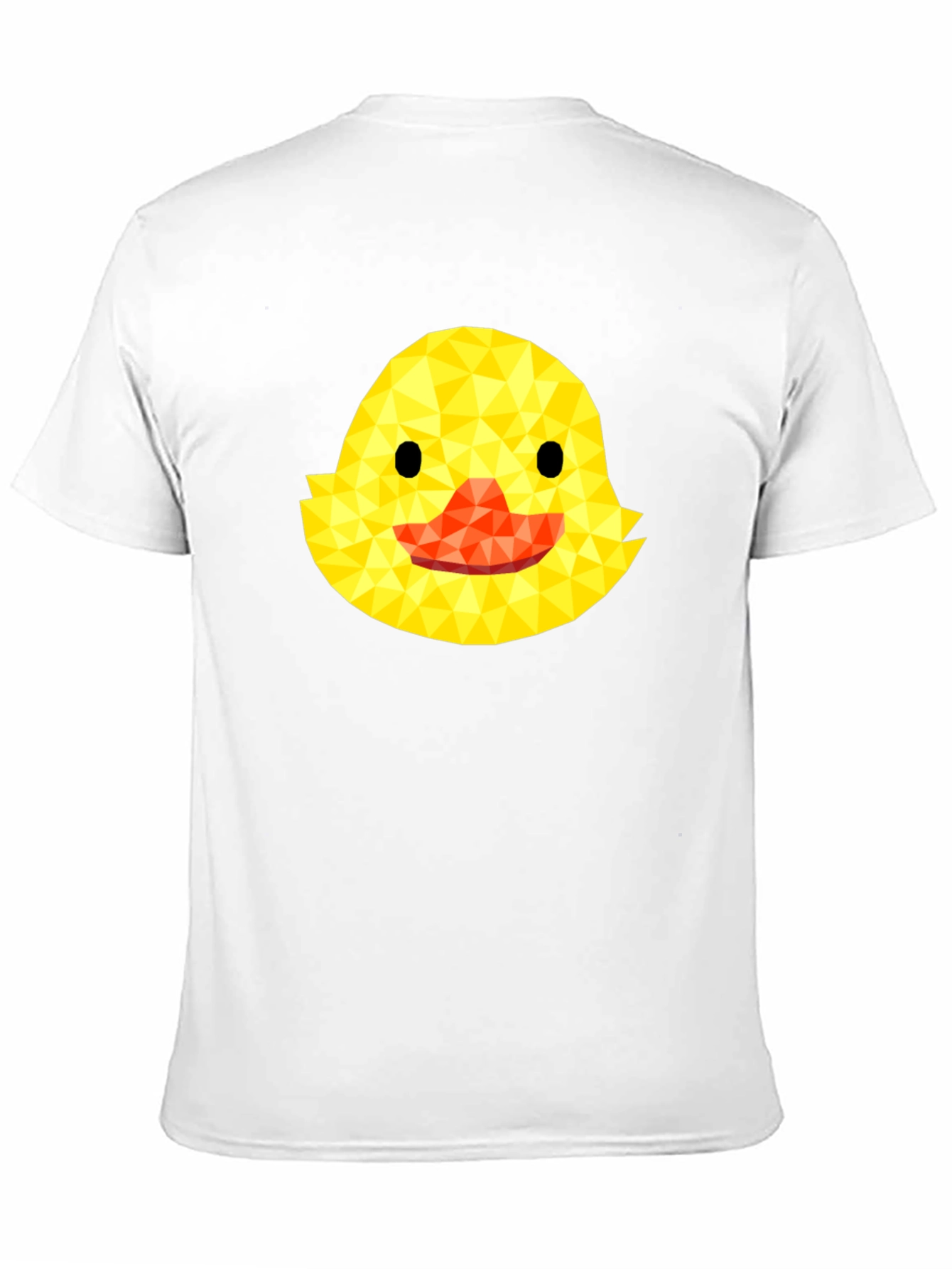 Geometric Duckling Black T-Shirt