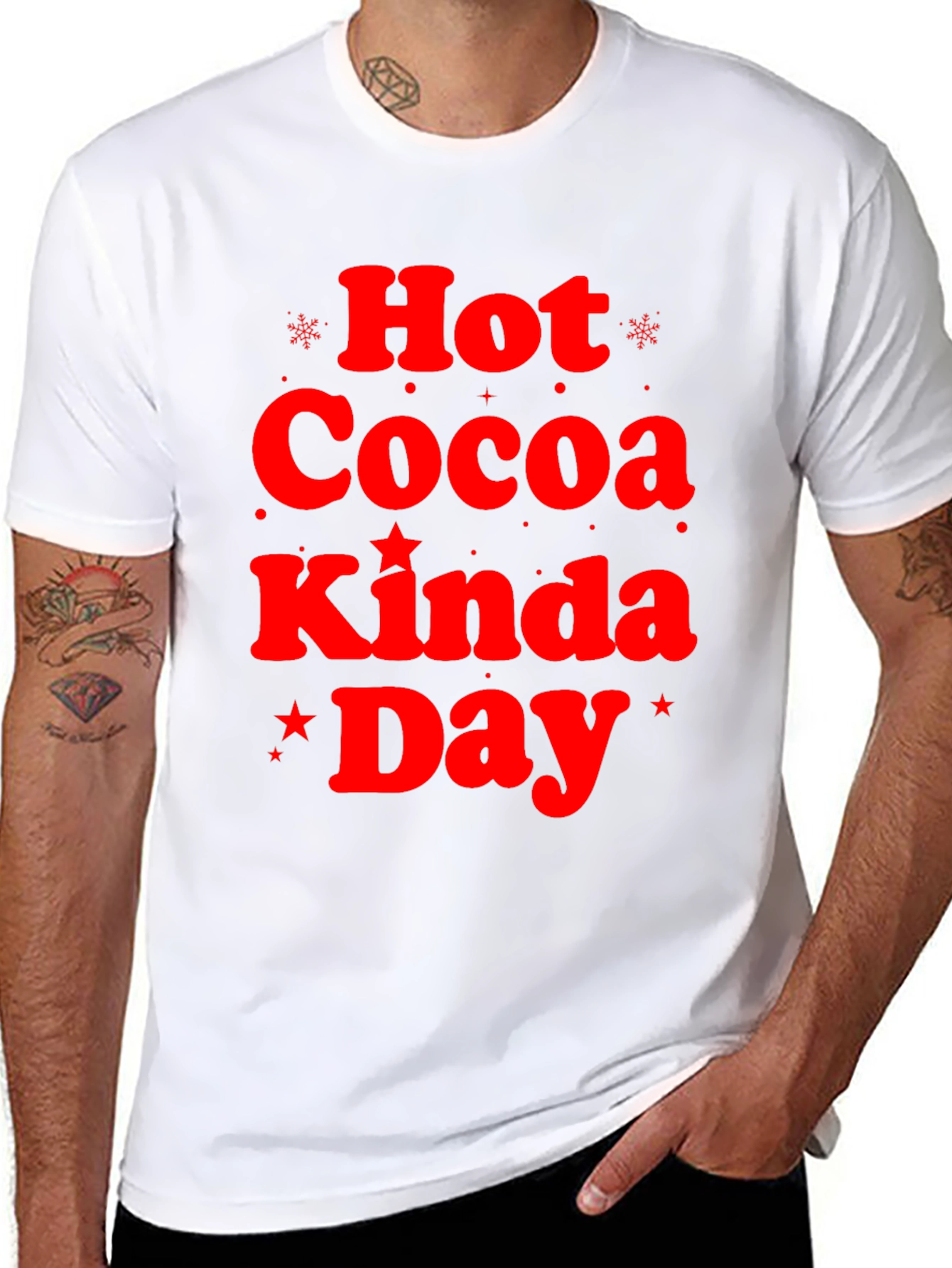 Hot Cocoa Kinda Day Graphic T-Shirt