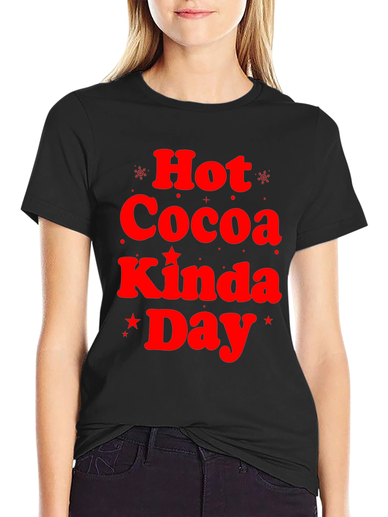 Hot Cocoa Kinda Day Graphic T-Shirt