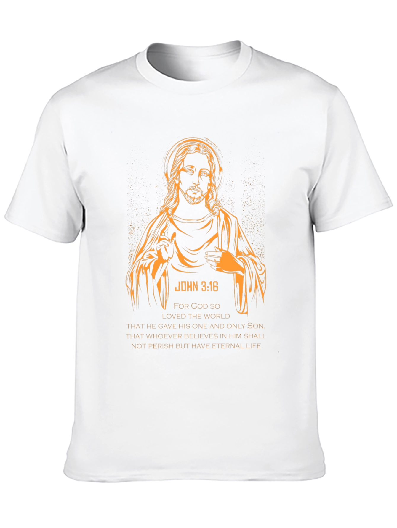 John 3:16 Graphic T-Shirt - Religious Christian Apparel
