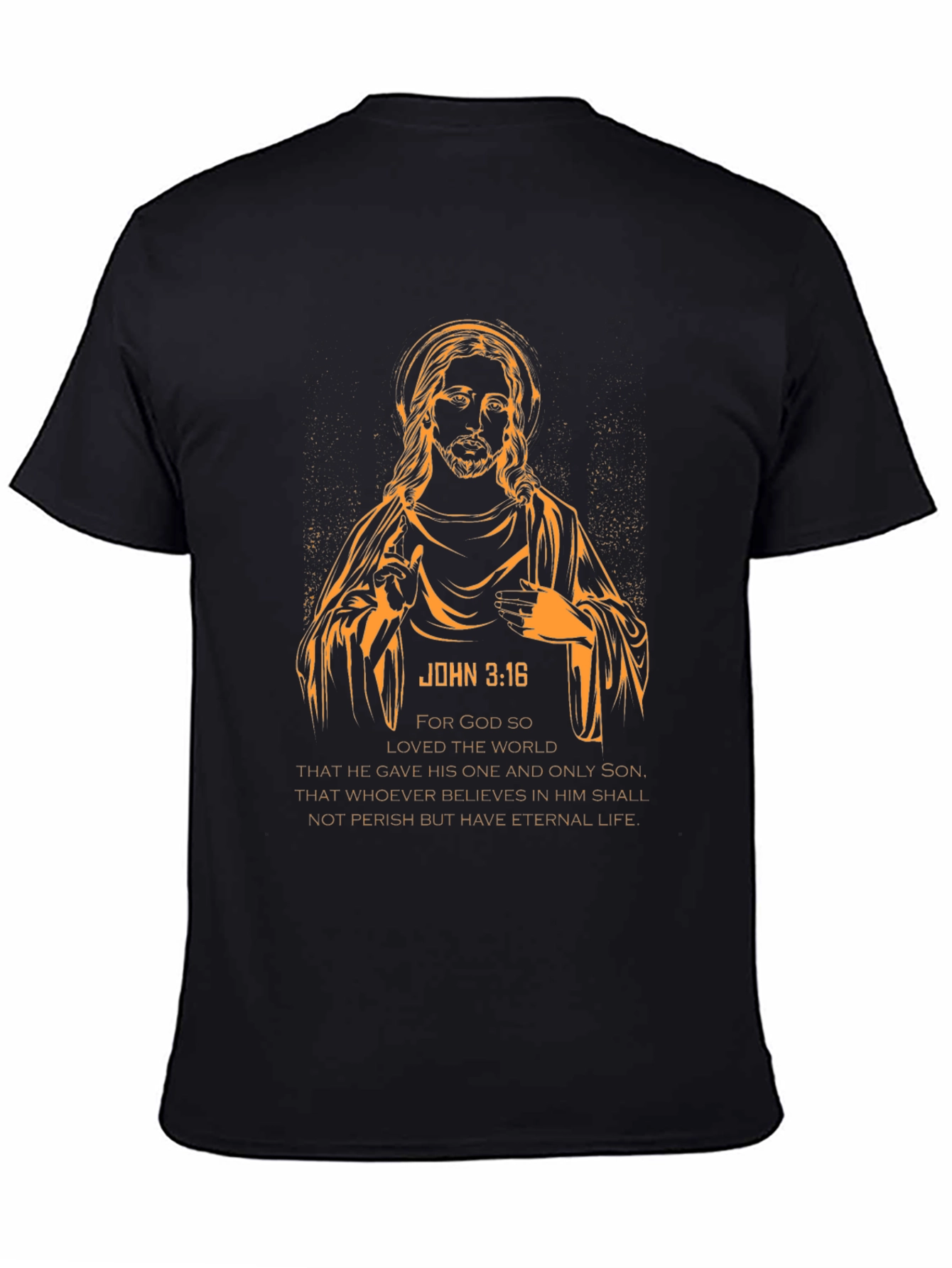 John 3:16 Graphic T-Shirt - Religious Christian Apparel